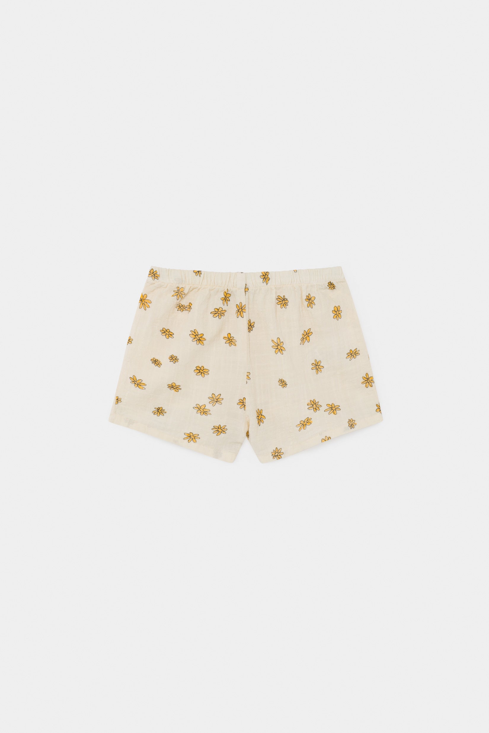 Baby Girls White Daisy Shorts