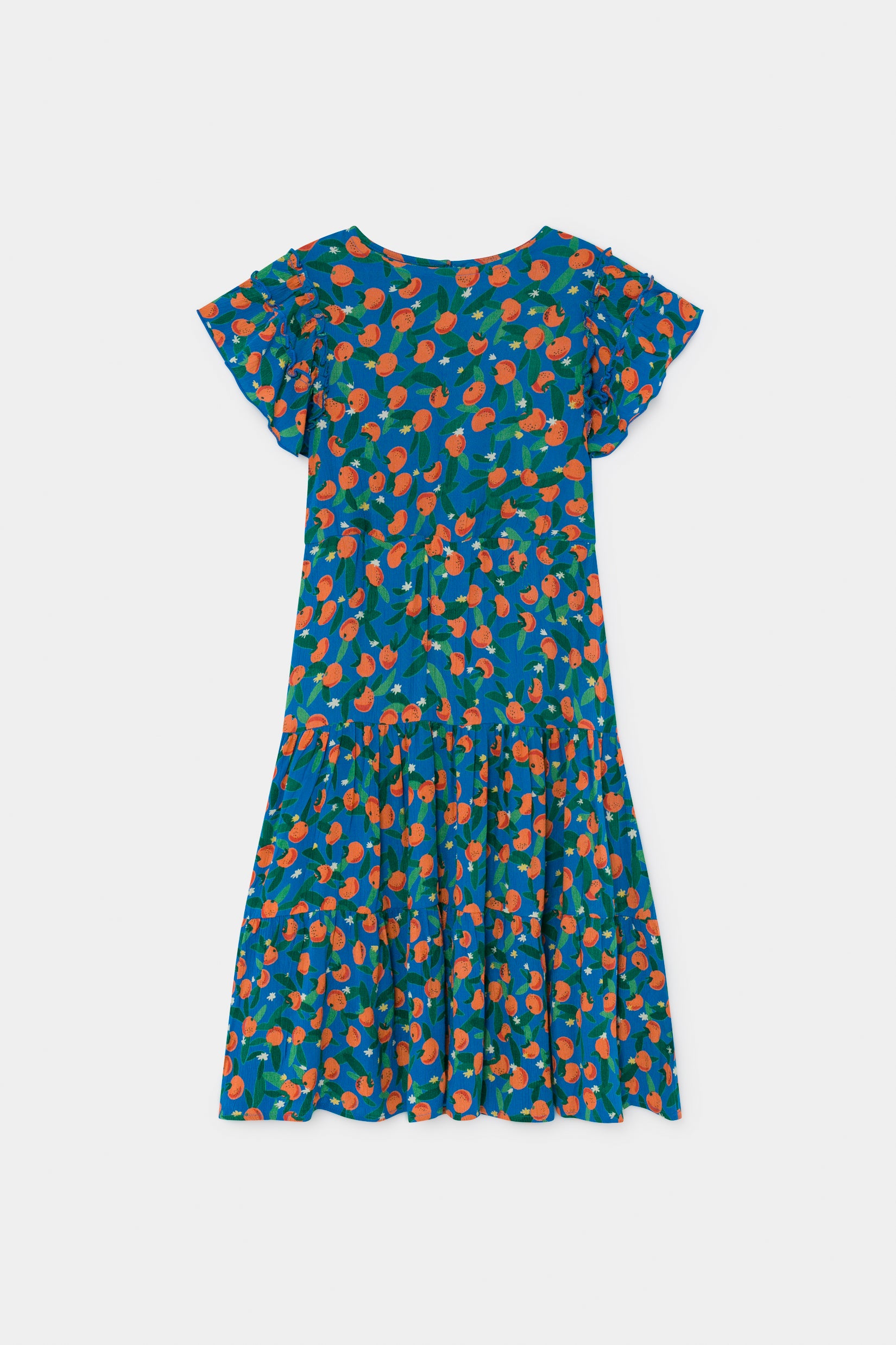 Girls Blue Orange Dress