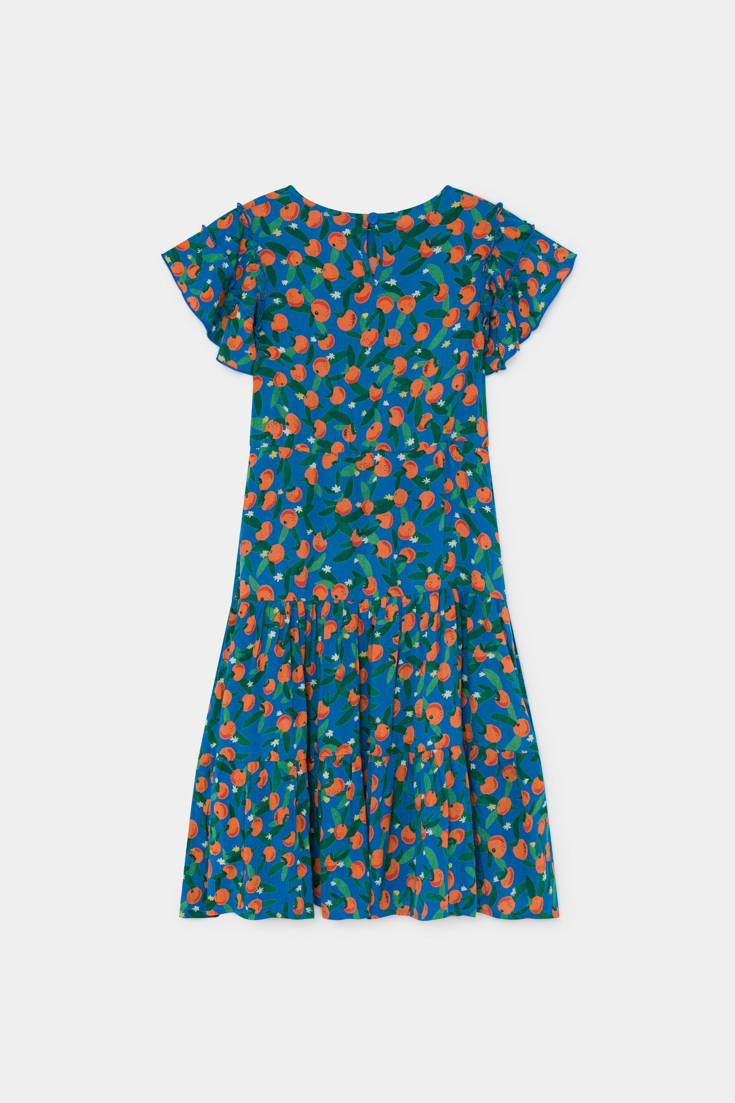 Girls Blue Orange Dress