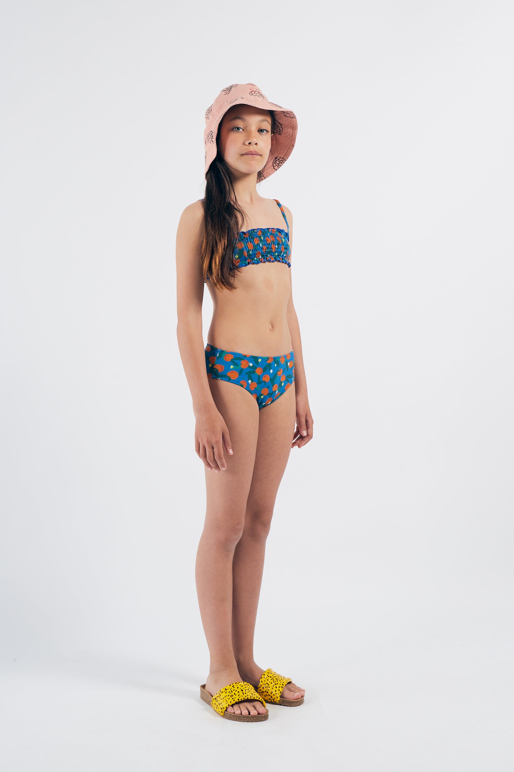 Girls Blue Orange  Bikini