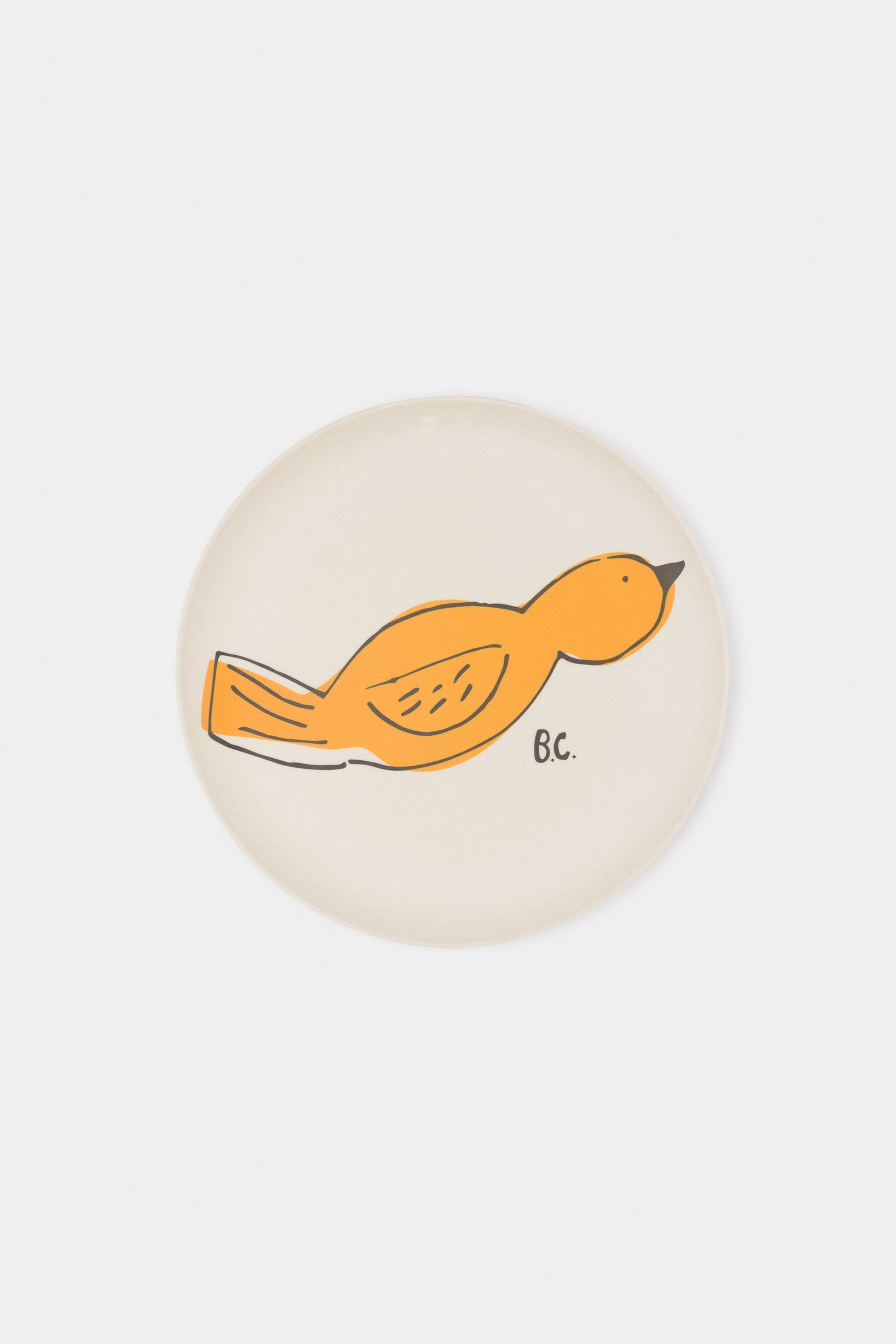 Multicolor Bamboo Plate (Pack 4)