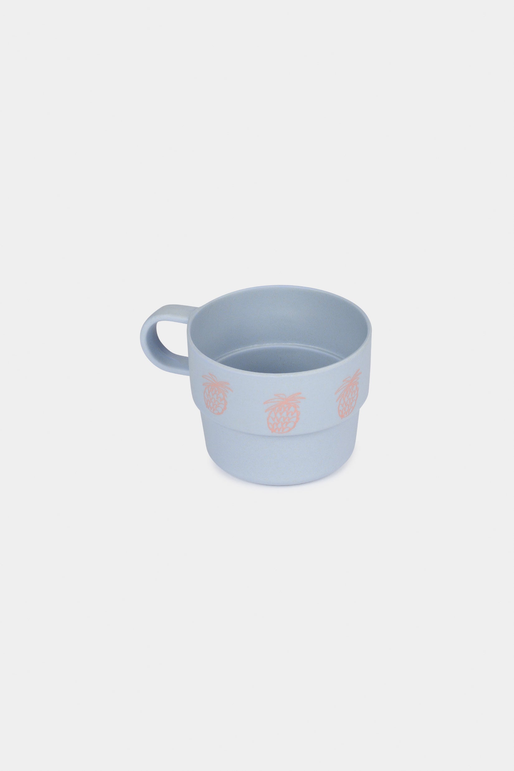 Multicolor Pineapple Bamboo Cup (Pack 4)