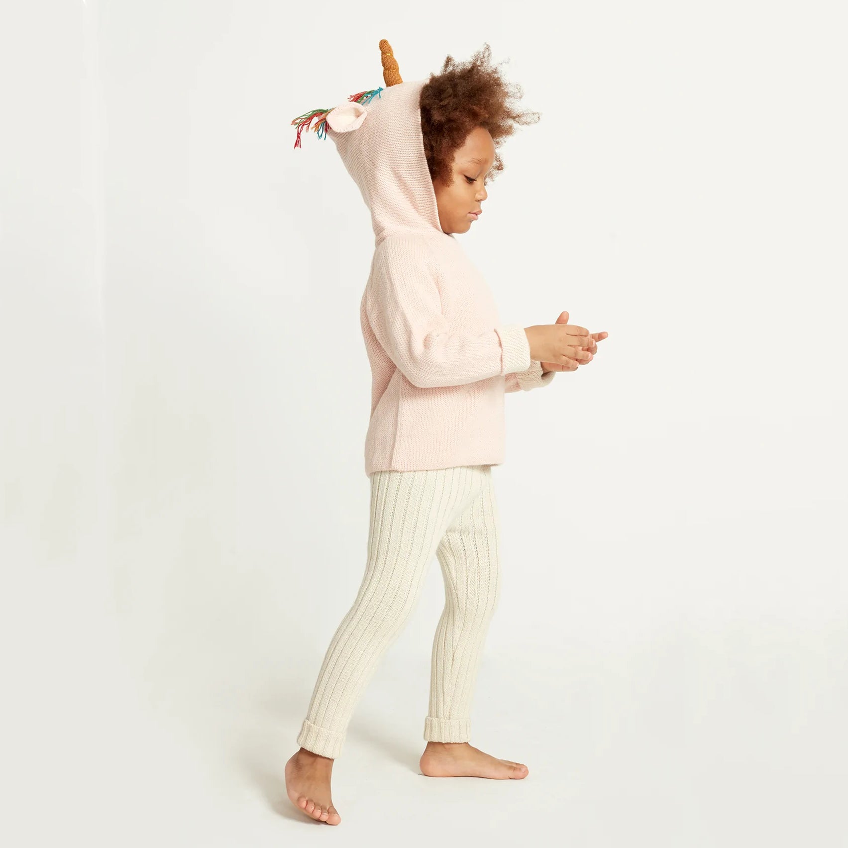 Boys & Girls Light Pink Alpaca Sweater