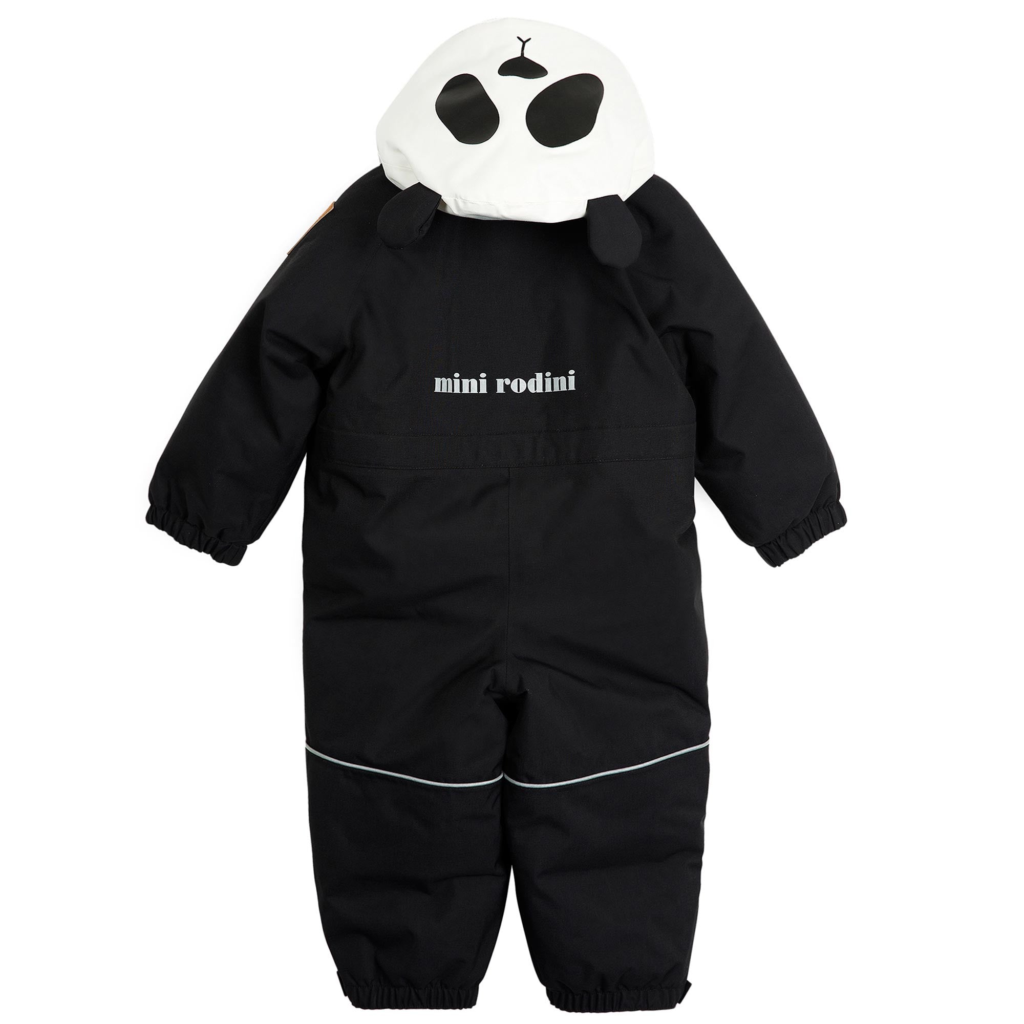 Baby Black Hooded Panda Padded Down Snowsuit - CÉMAROSE | Children's Fashion Store - 8