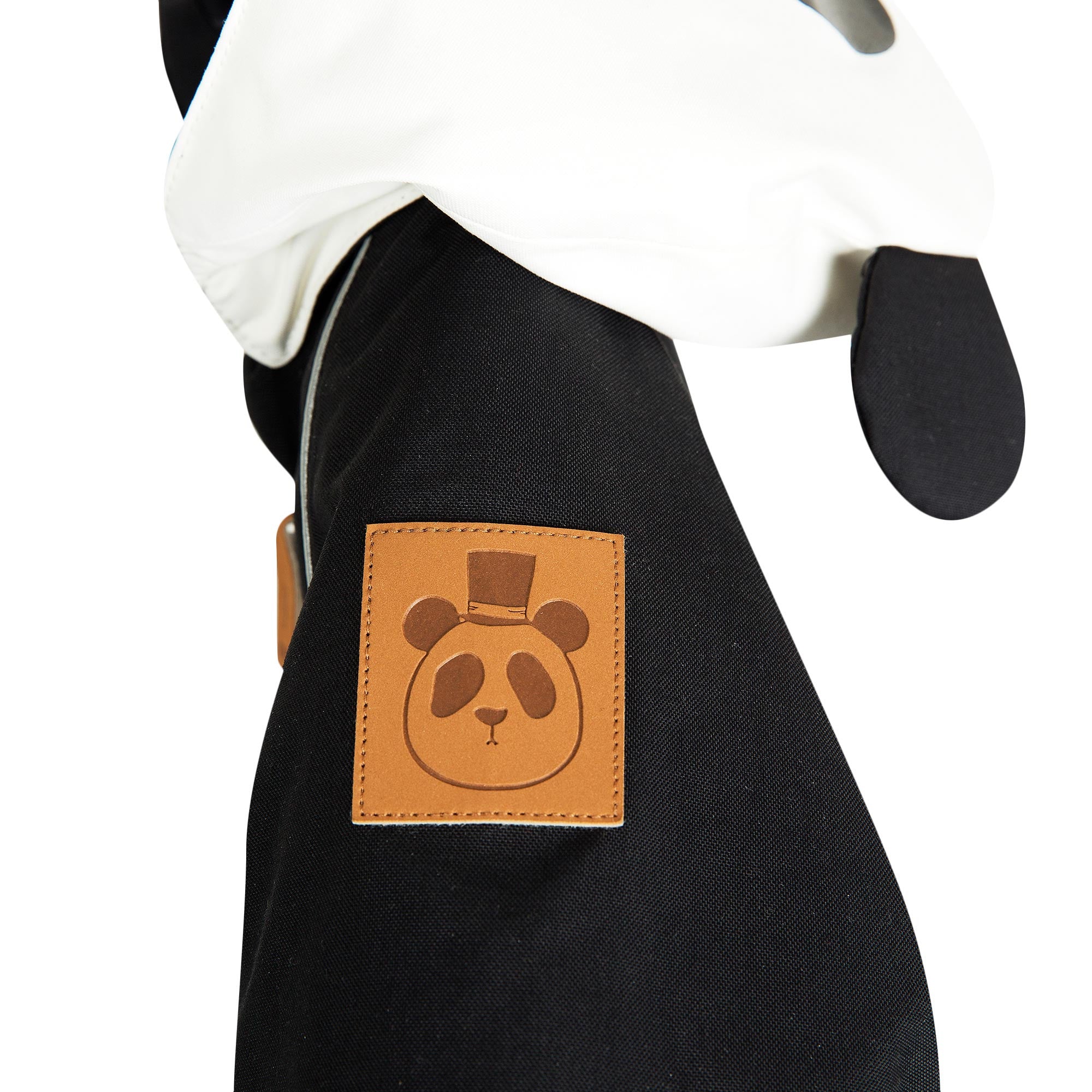 Baby Black Hooded Panda Padded Down Snowsuit - CÉMAROSE | Children's Fashion Store - 6