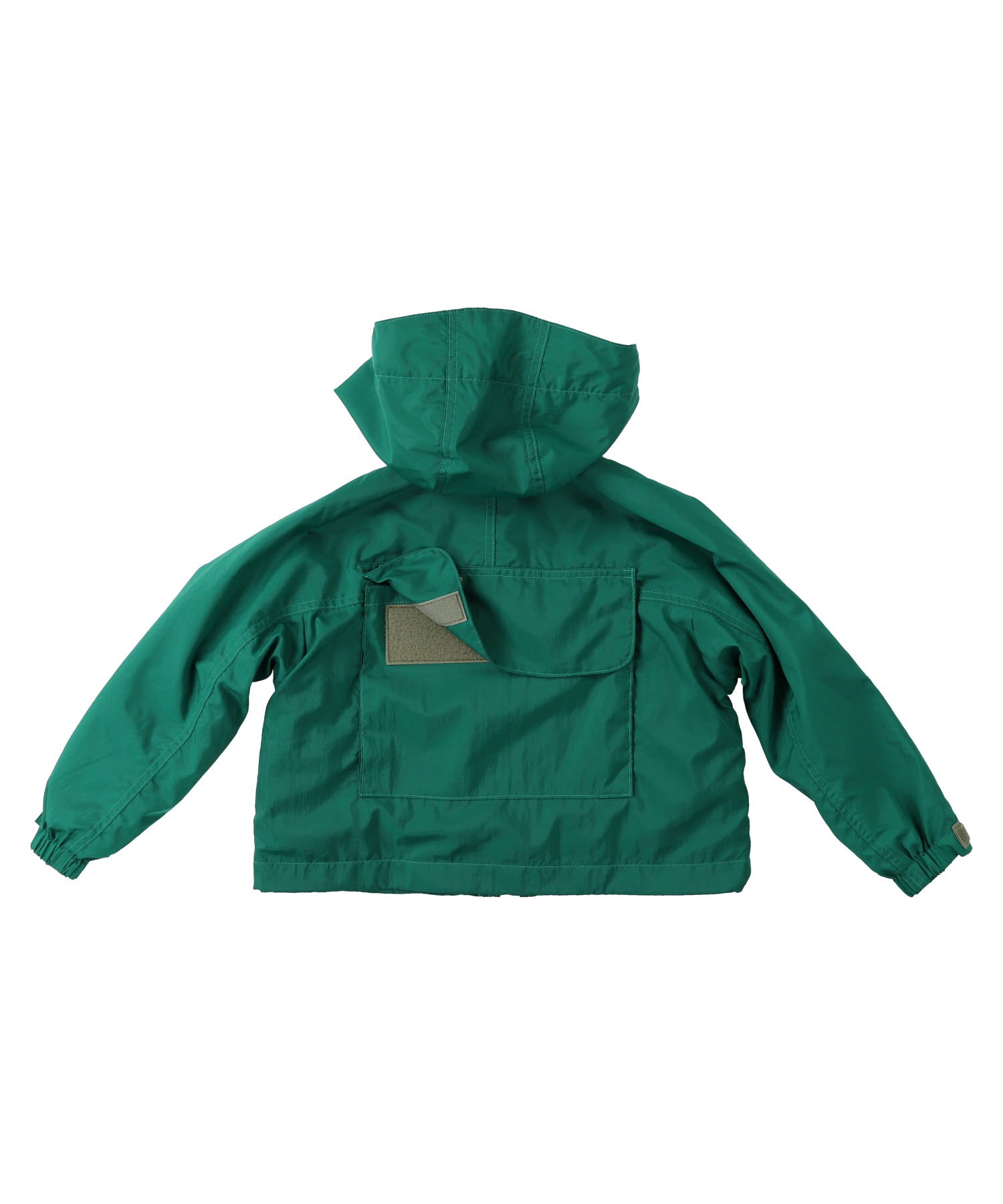 Boys Green Hooded Jacket