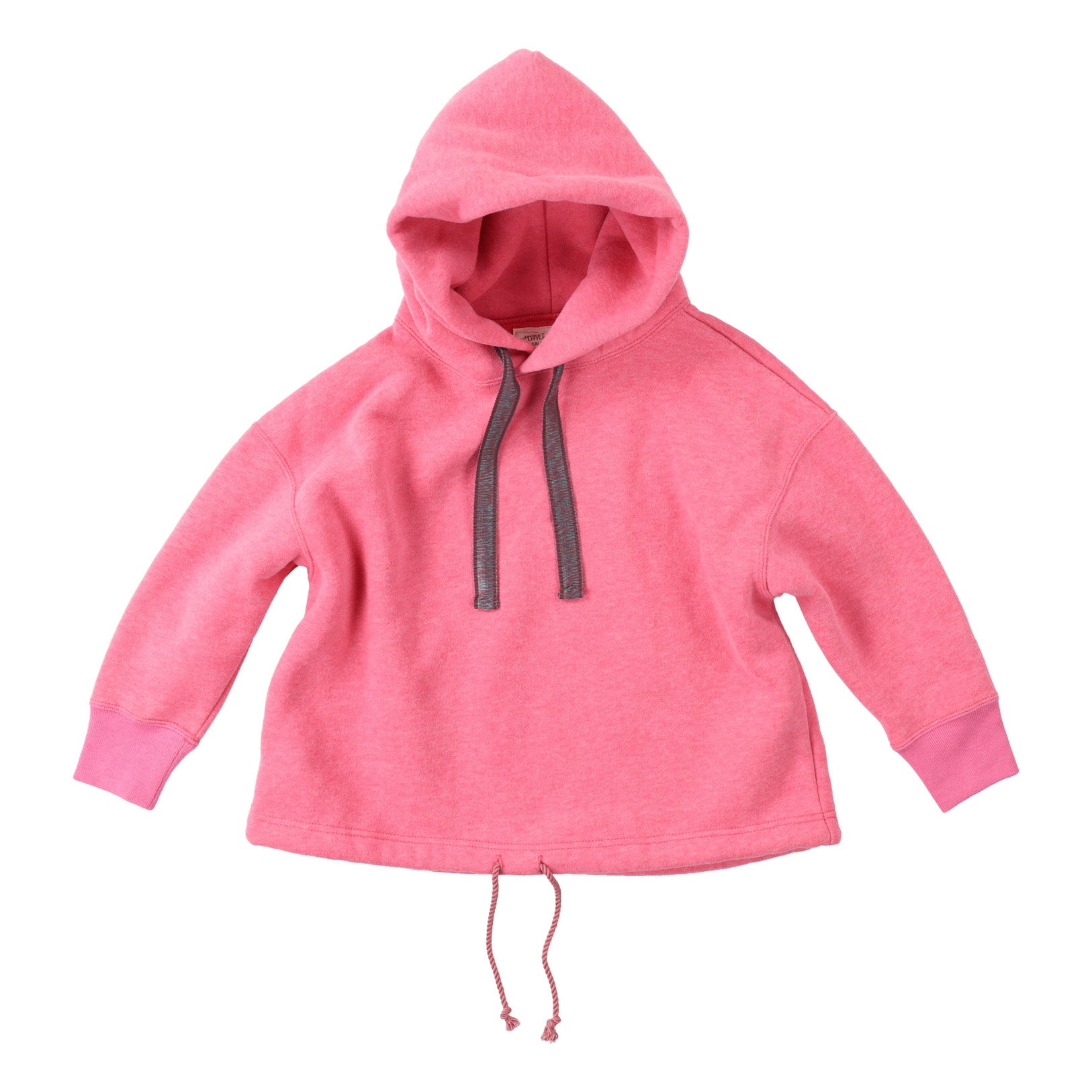 Boys Pink Hooded Sweatshirt