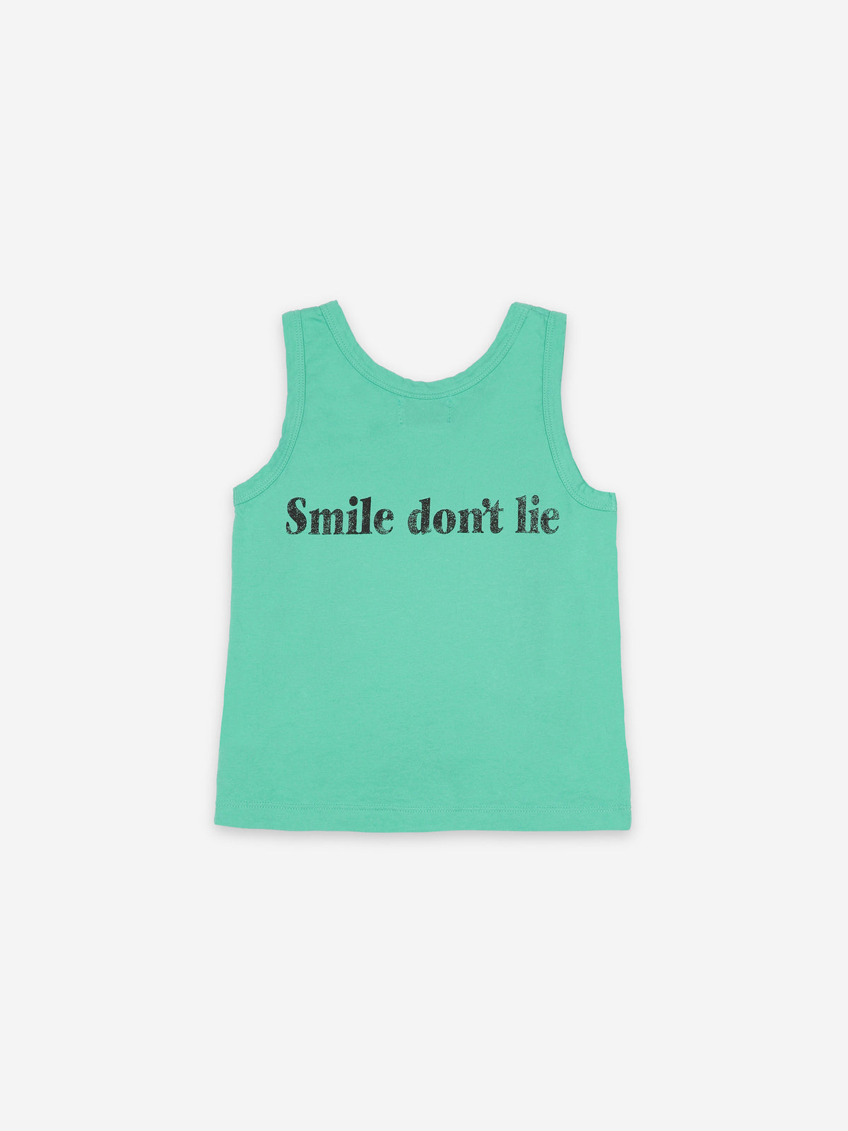 Débardeur en coton Mint Smile pour filles