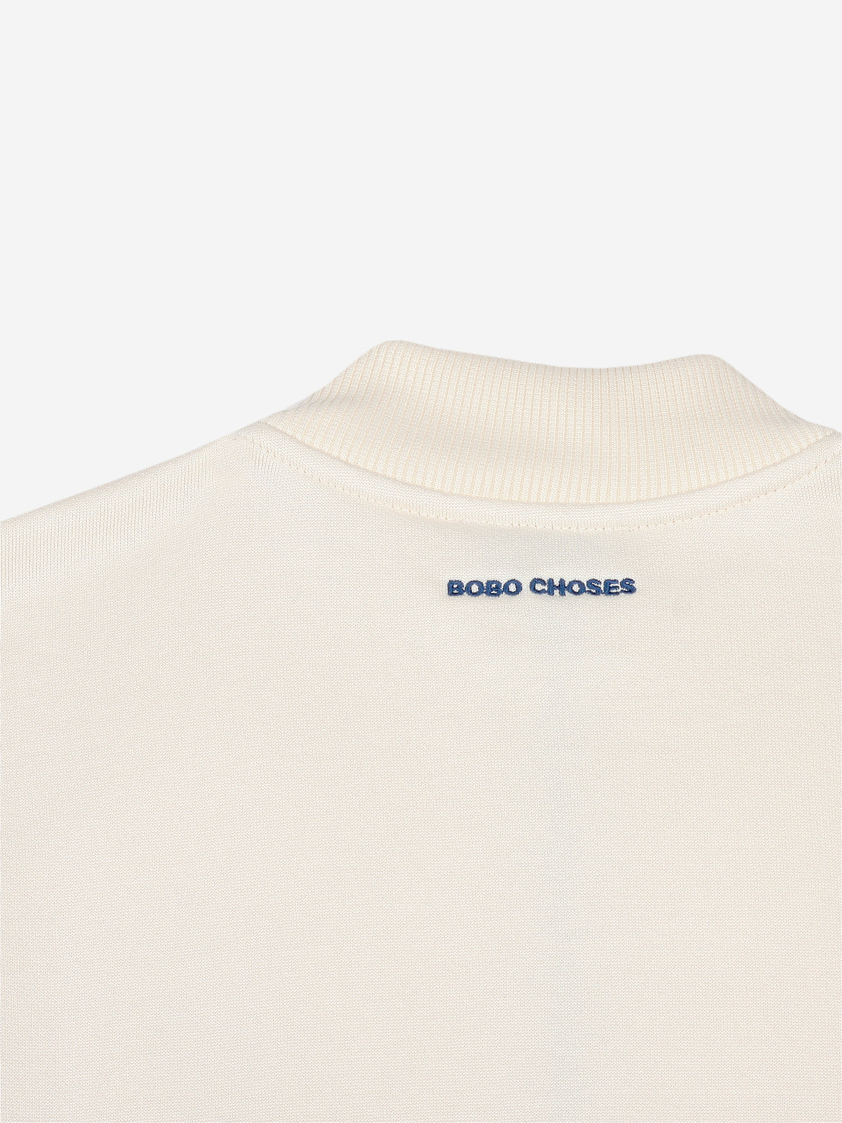 Girls White Bird Zip-Up Sweatshirt