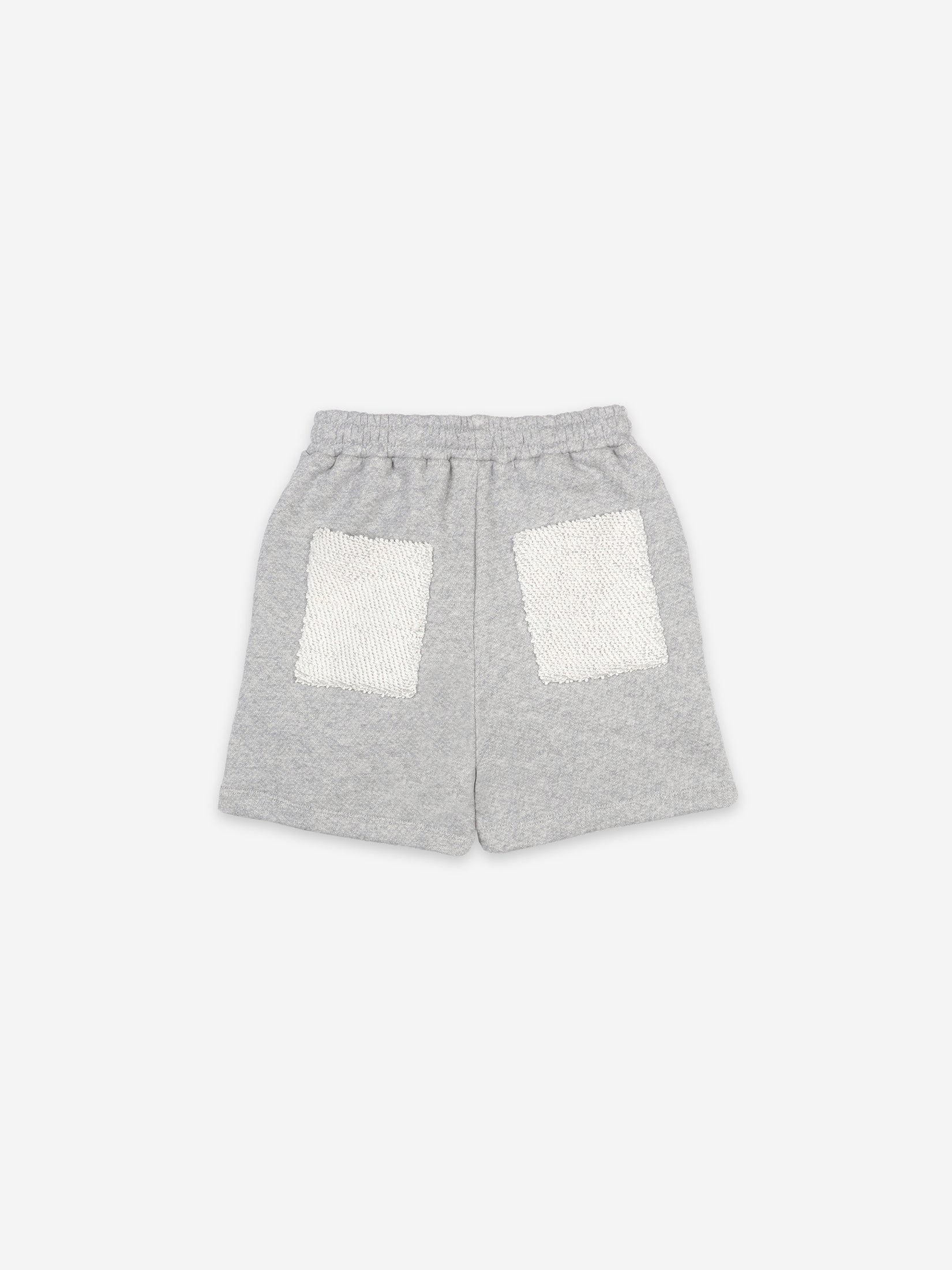 Girls Grey Fingers Cotton Shorts