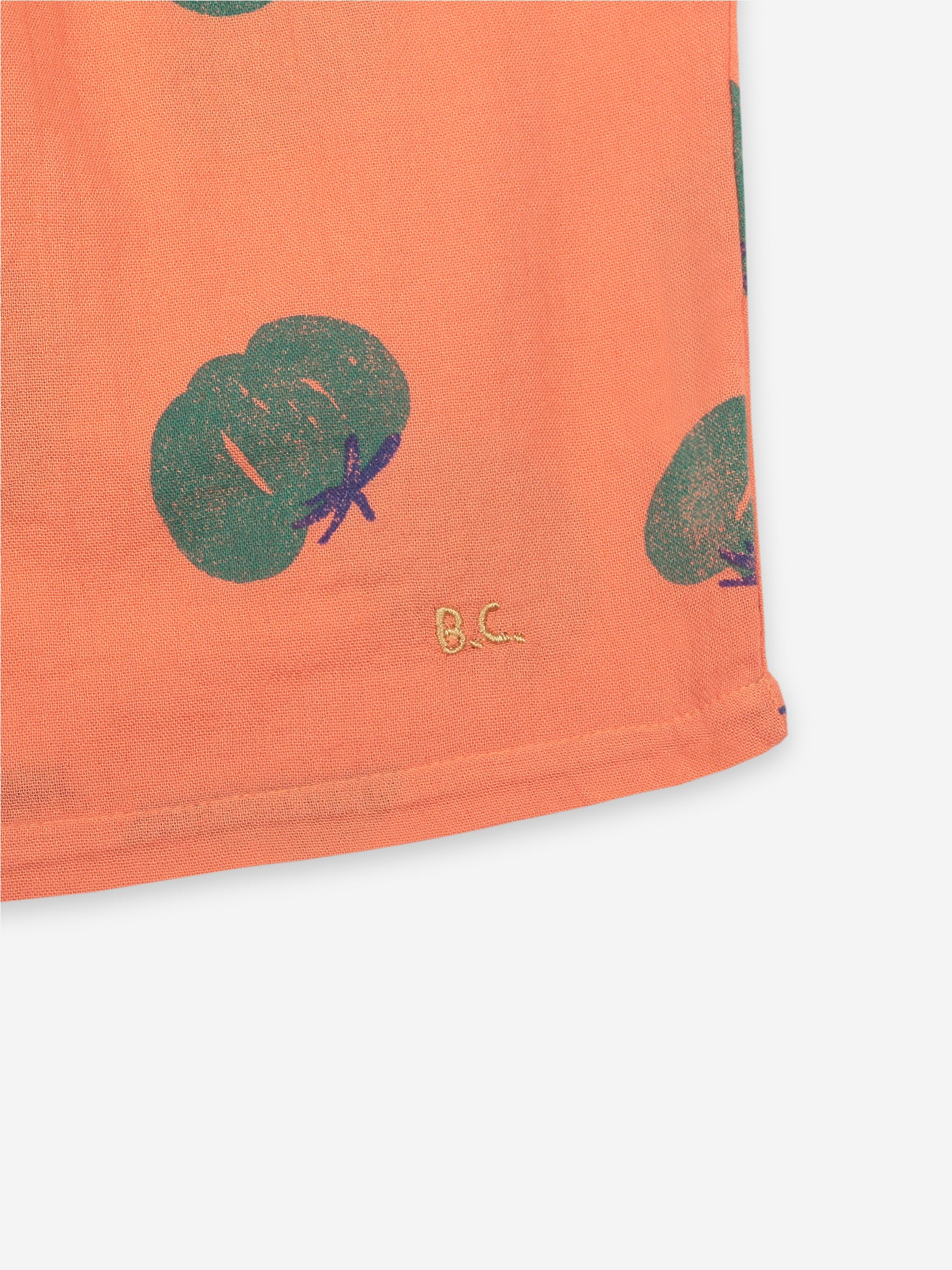 Girls Orange Tomato Cotton Top