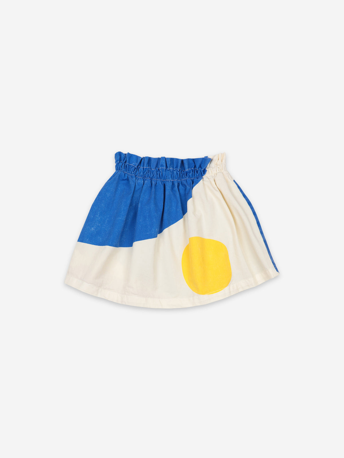 Jupe en coton à paysage bleu pour filles