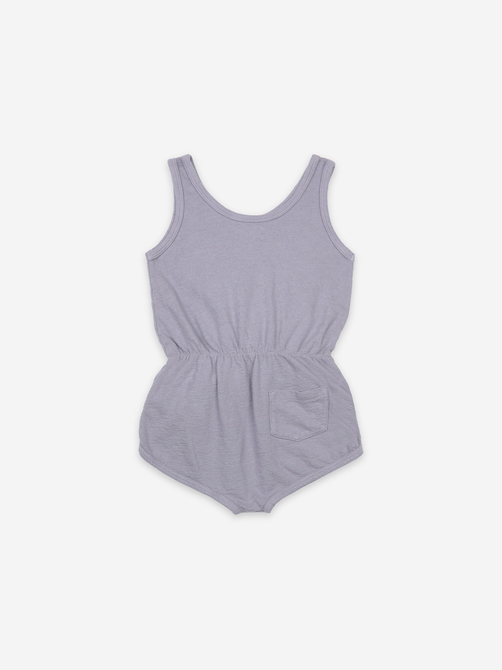 Girls Lavender Stripes Playsuit