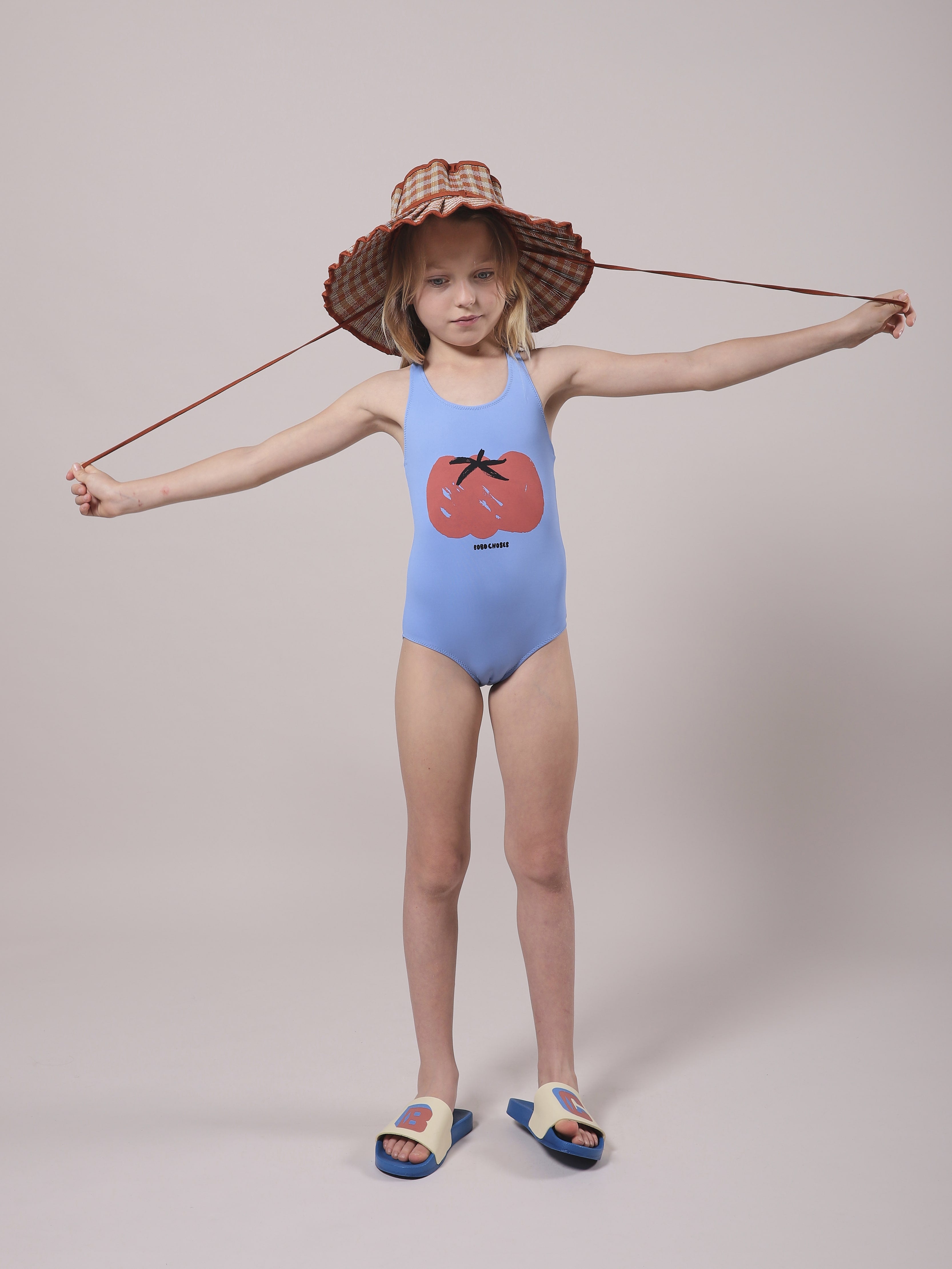Girls Blue Tomato Swimsuit
