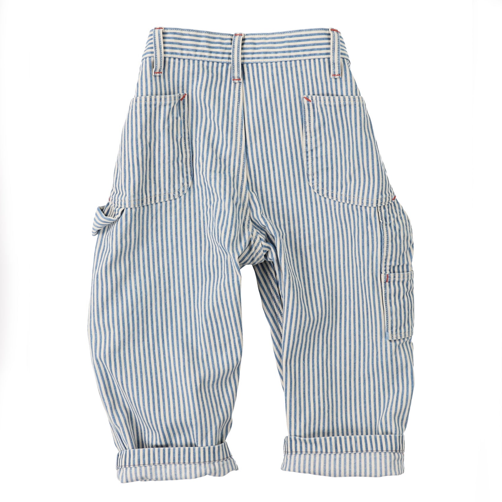 Boys & Girls Blue Stripe Trousers