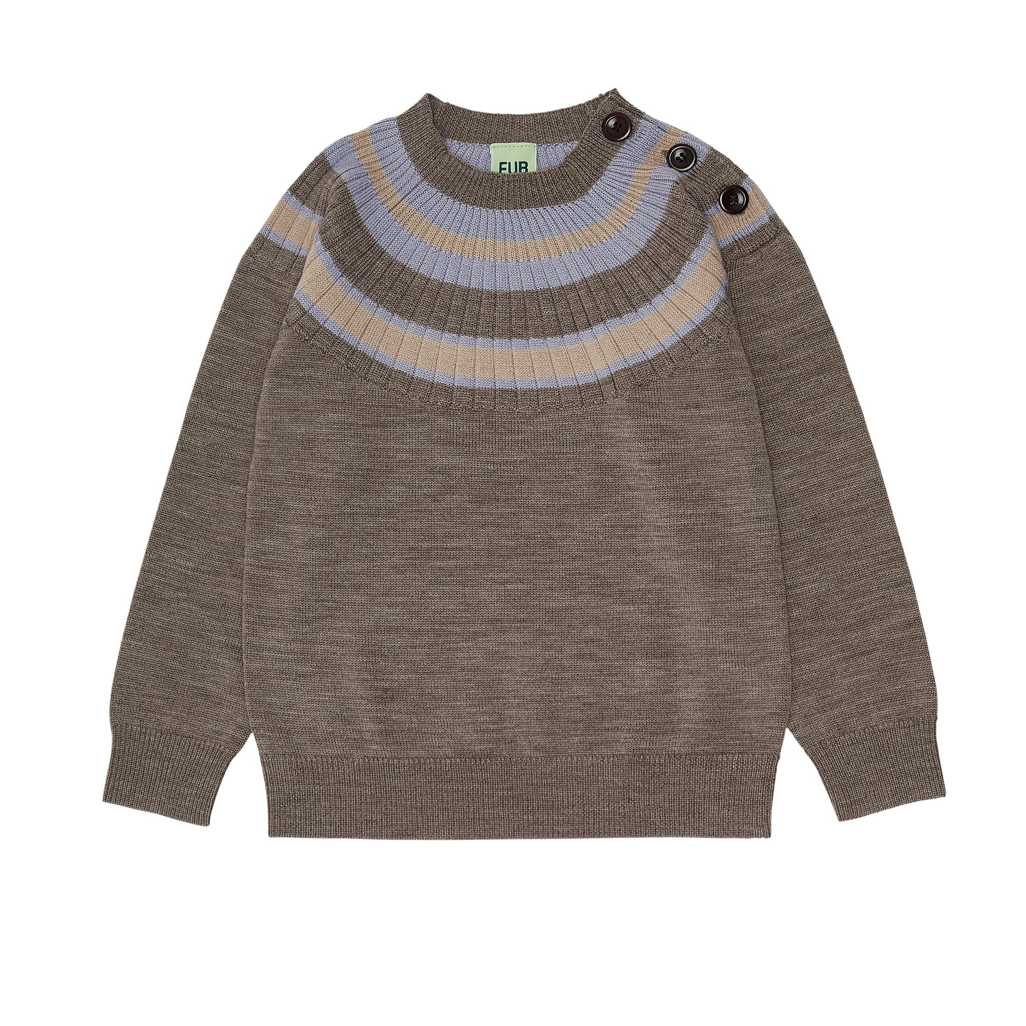Boys & Girls Beige Wool Sweater