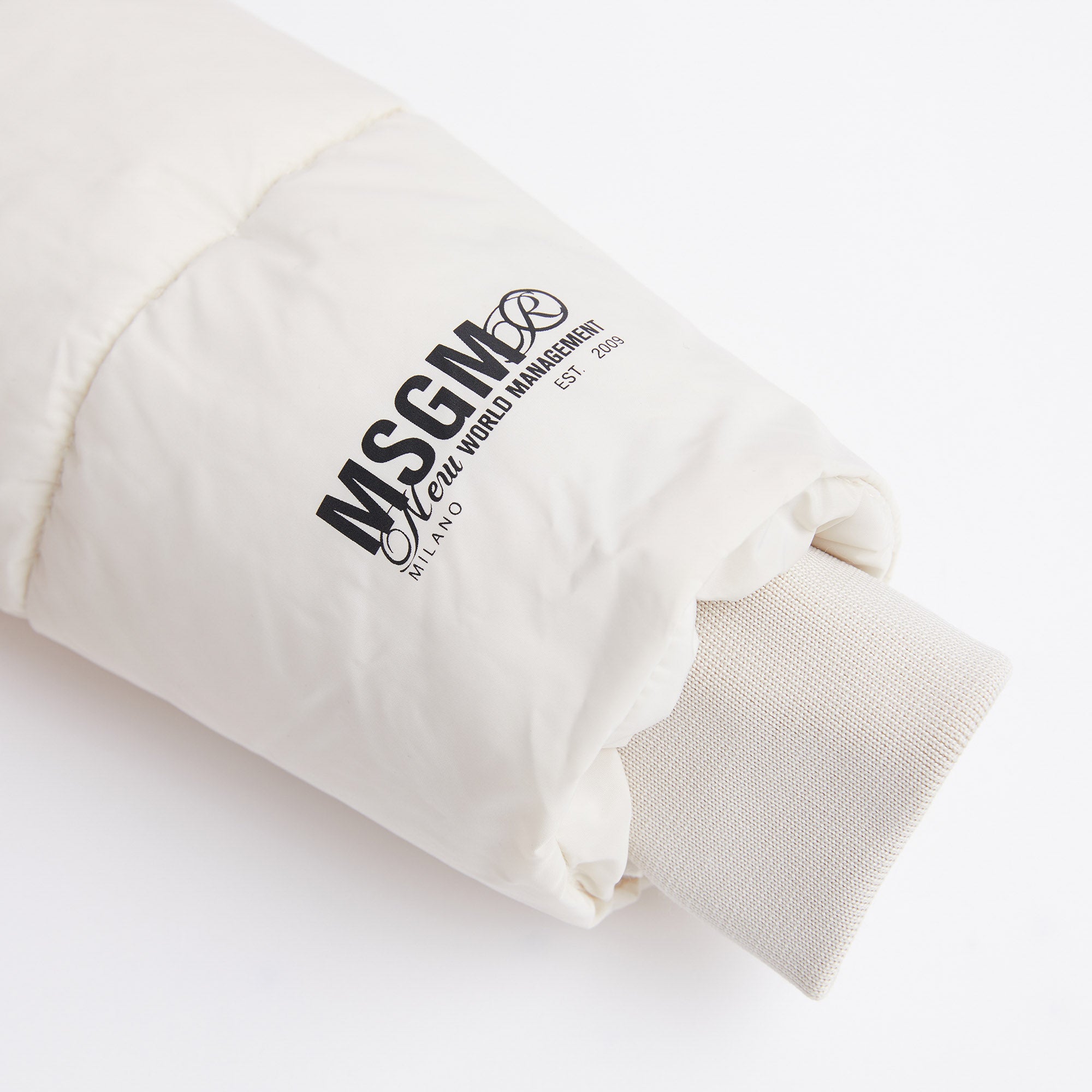 Boys & Girls White Padded Jacket