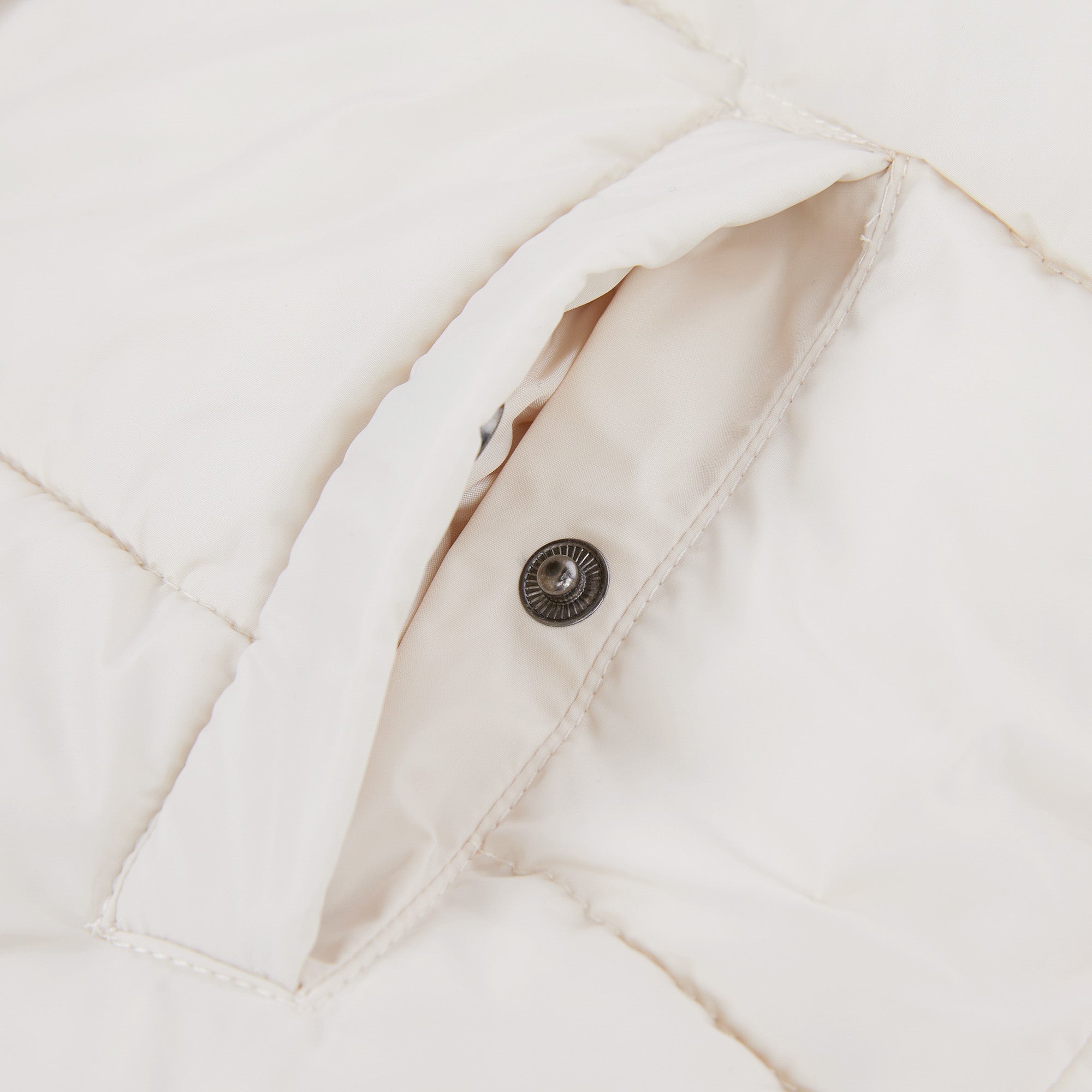 Boys & Girls White Padded Jacket