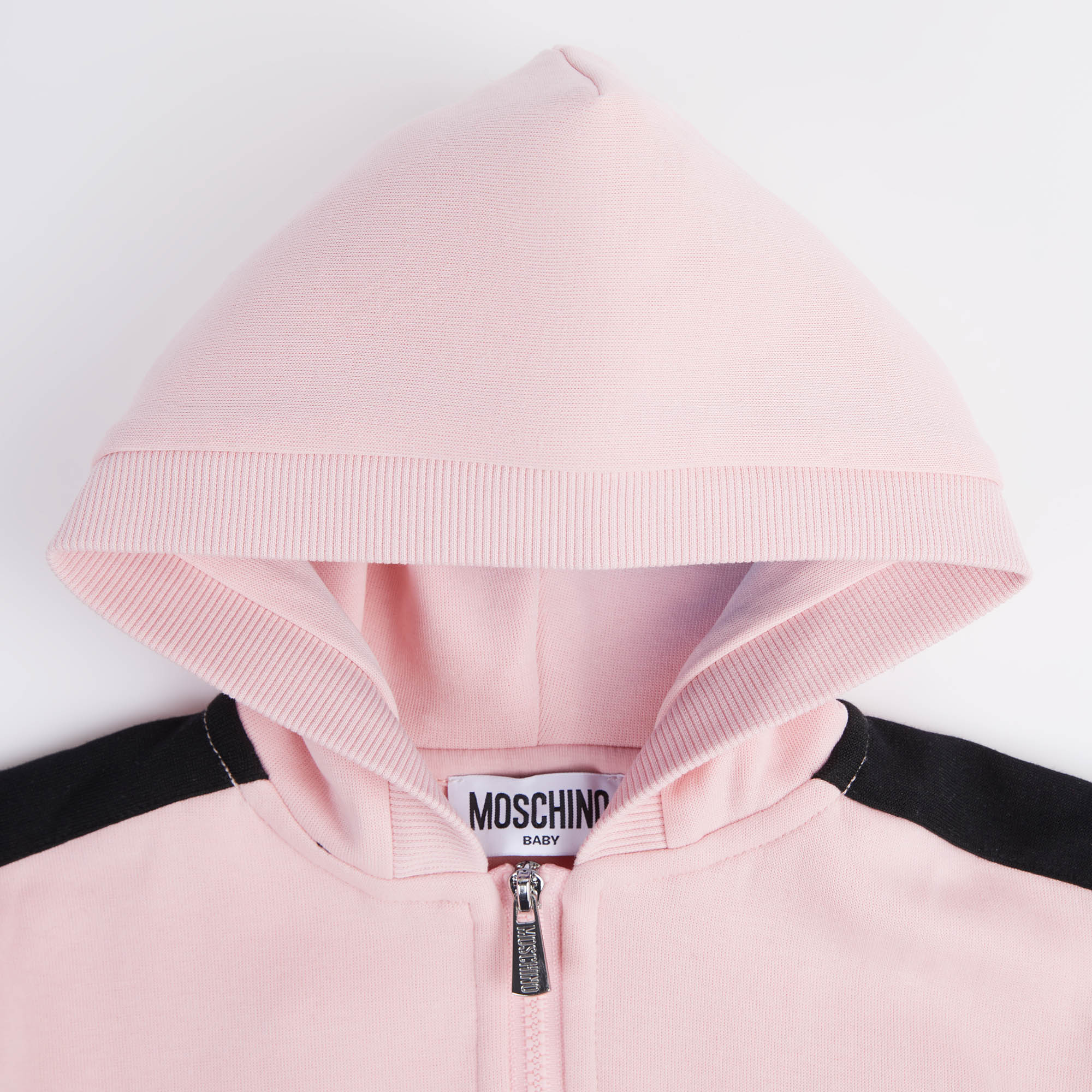 Baby Girls Pink Zip-Up Top