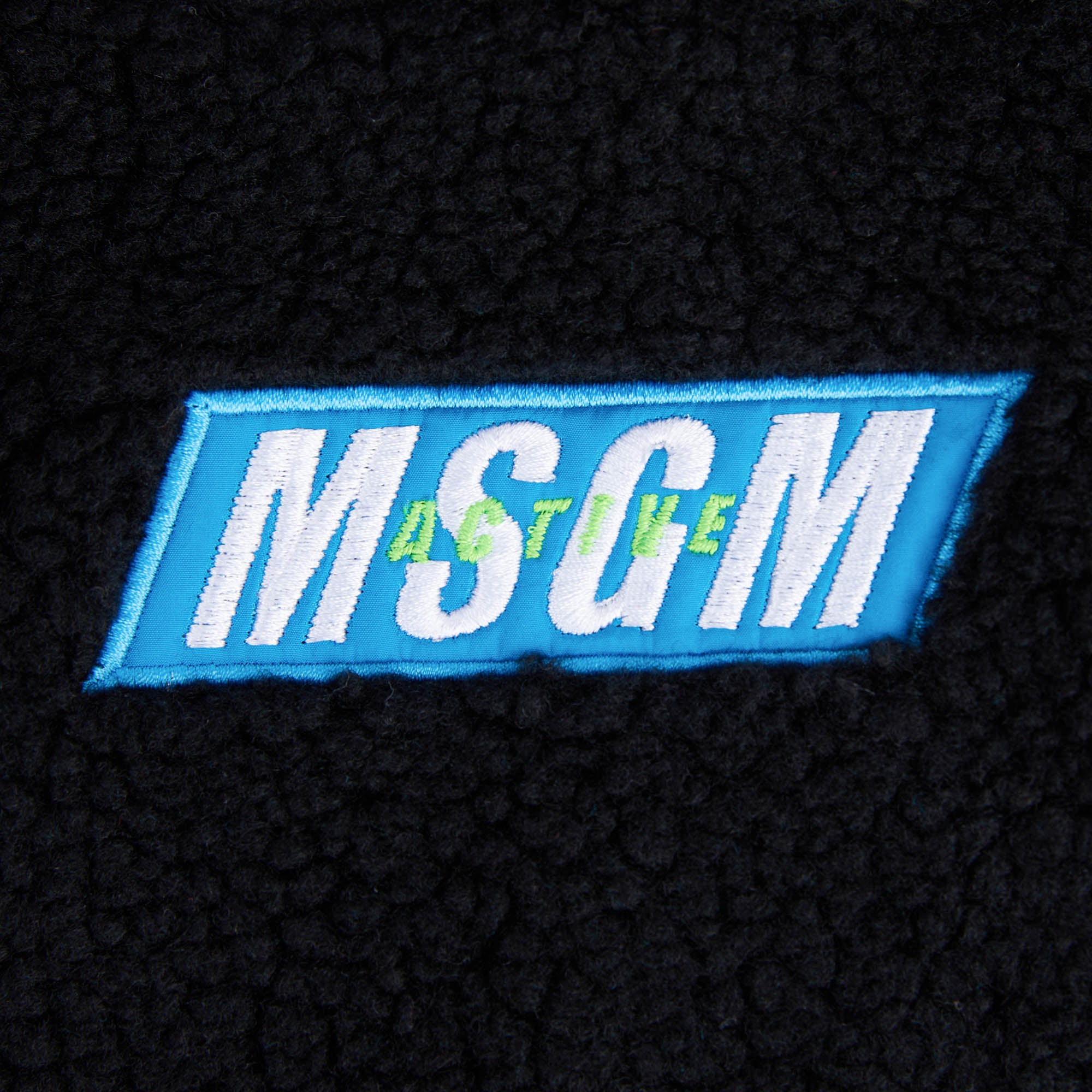 Boys & Girls Black Teddy Fleece Hoodie