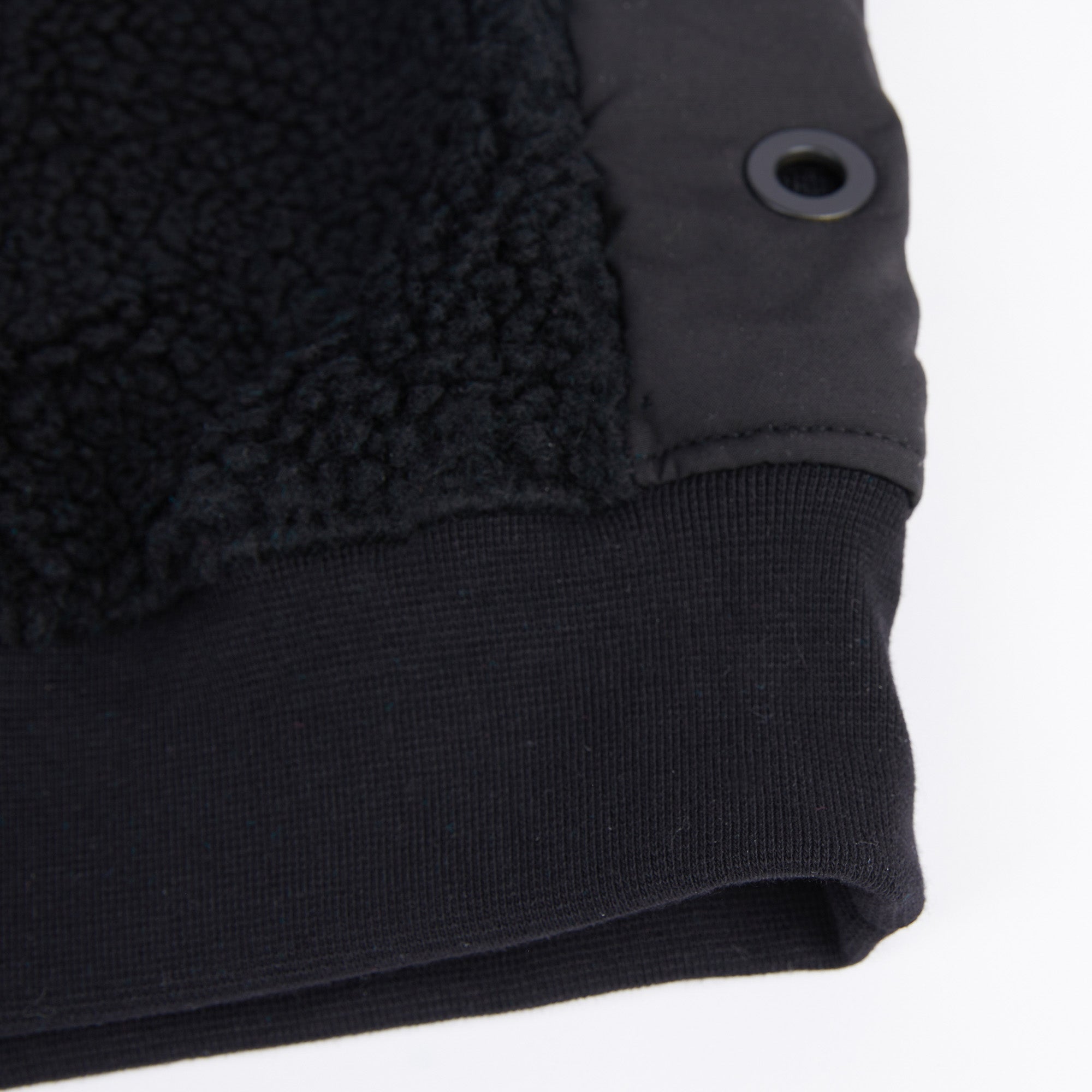 Boys & Girls Black Teddy Fleece Hoodie