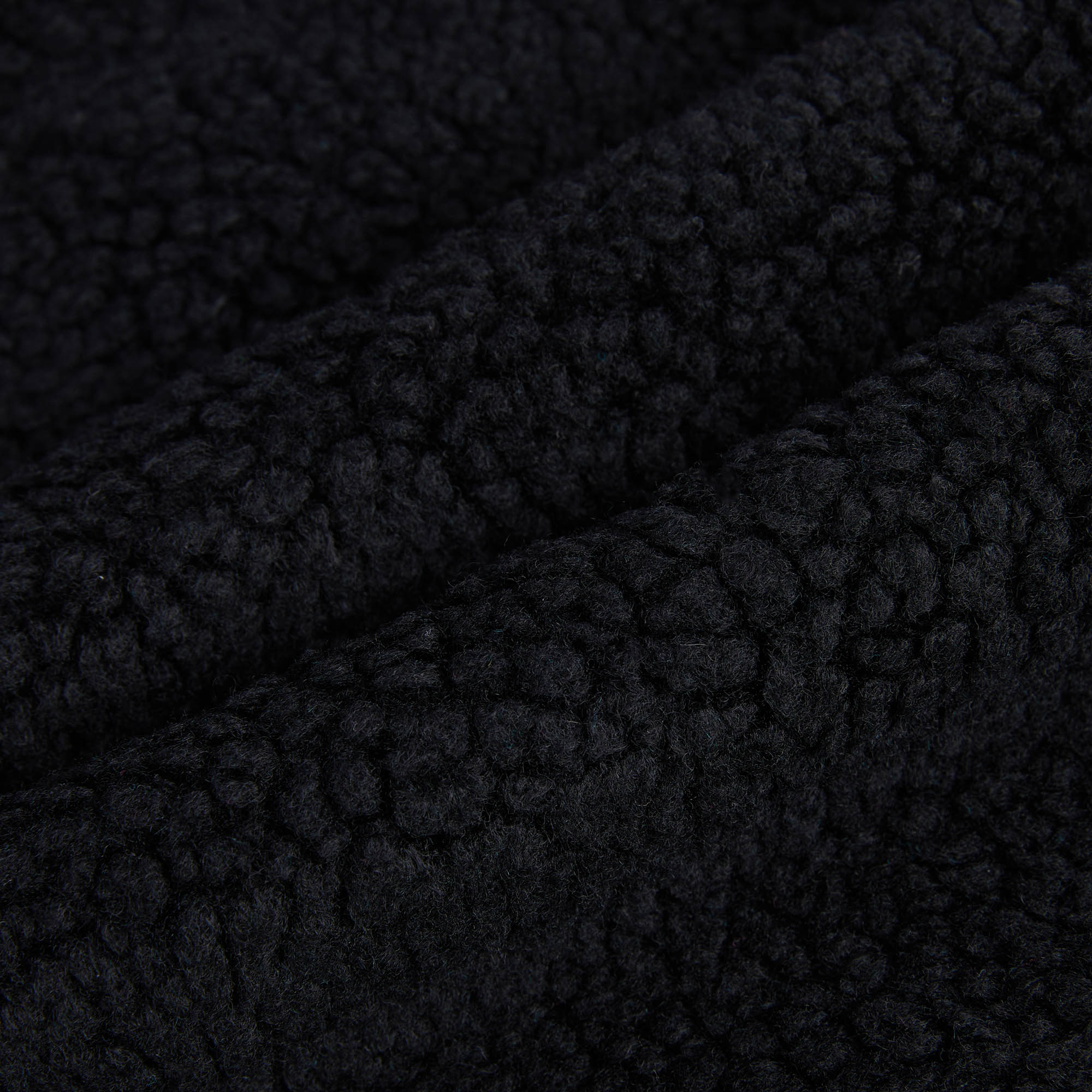 Boys & Girls Black Teddy Fleece Hoodie