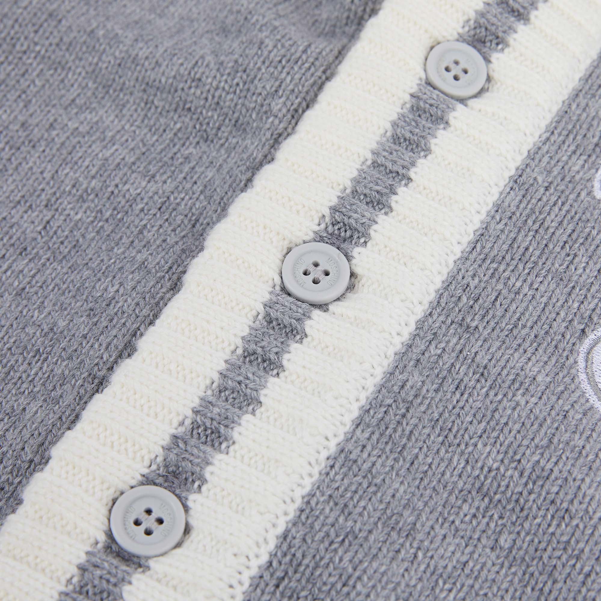 Baby Boys Grey Hooded Cardigan