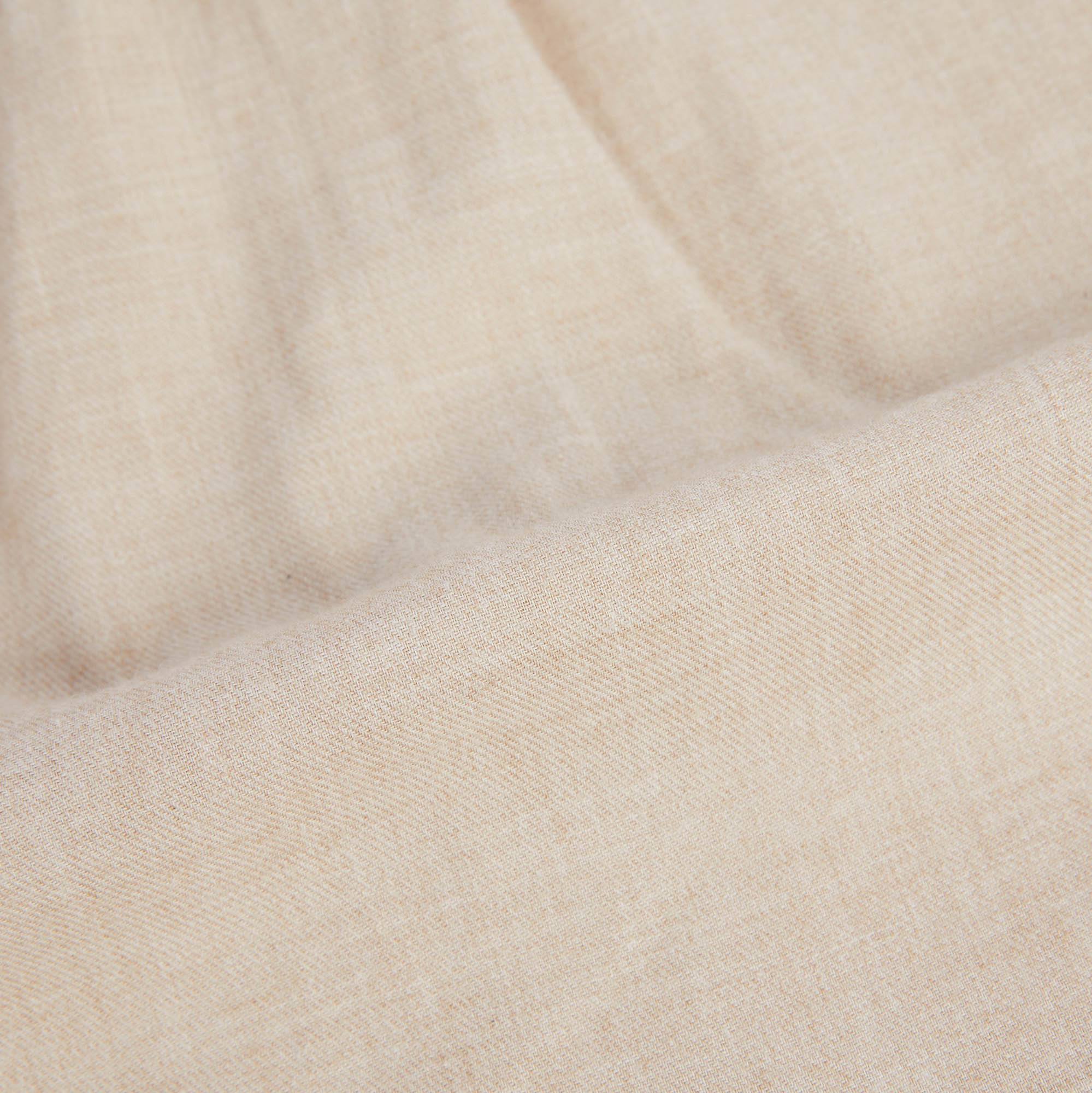 Girls Beige Logo Cotton Dress
