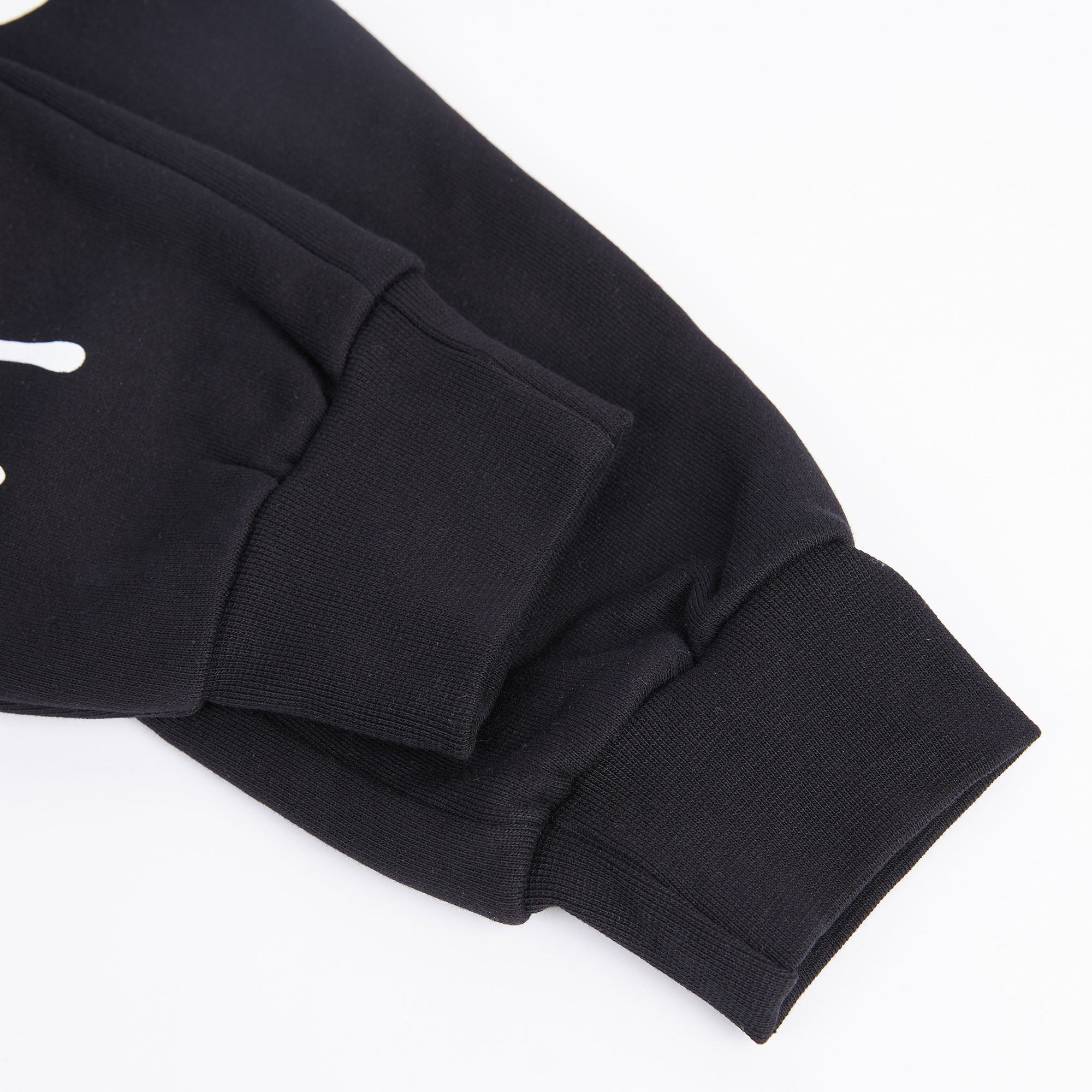 Boys & Girls Black Logo Cotton Trousers