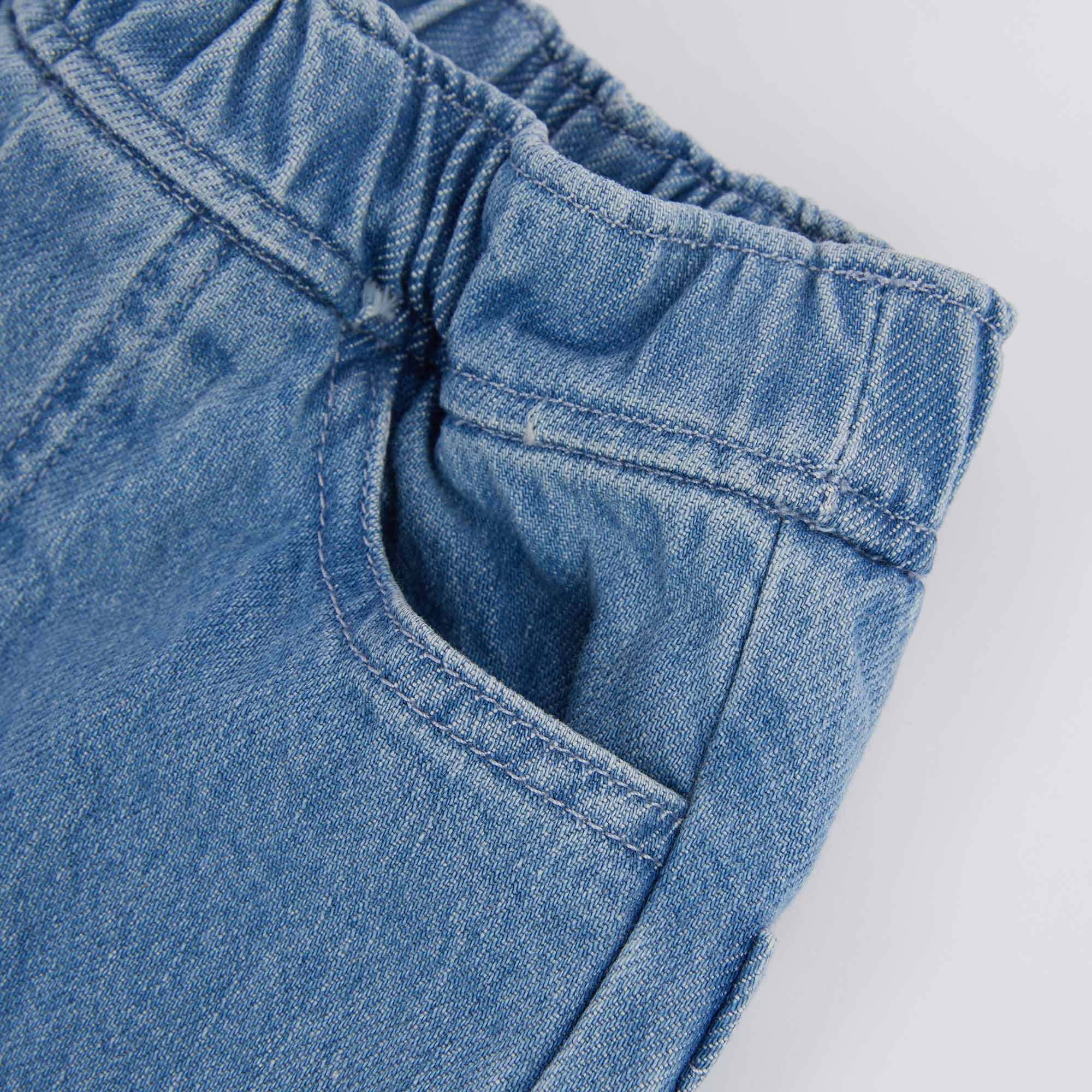 Boys & Girls Blue Denim Trousers