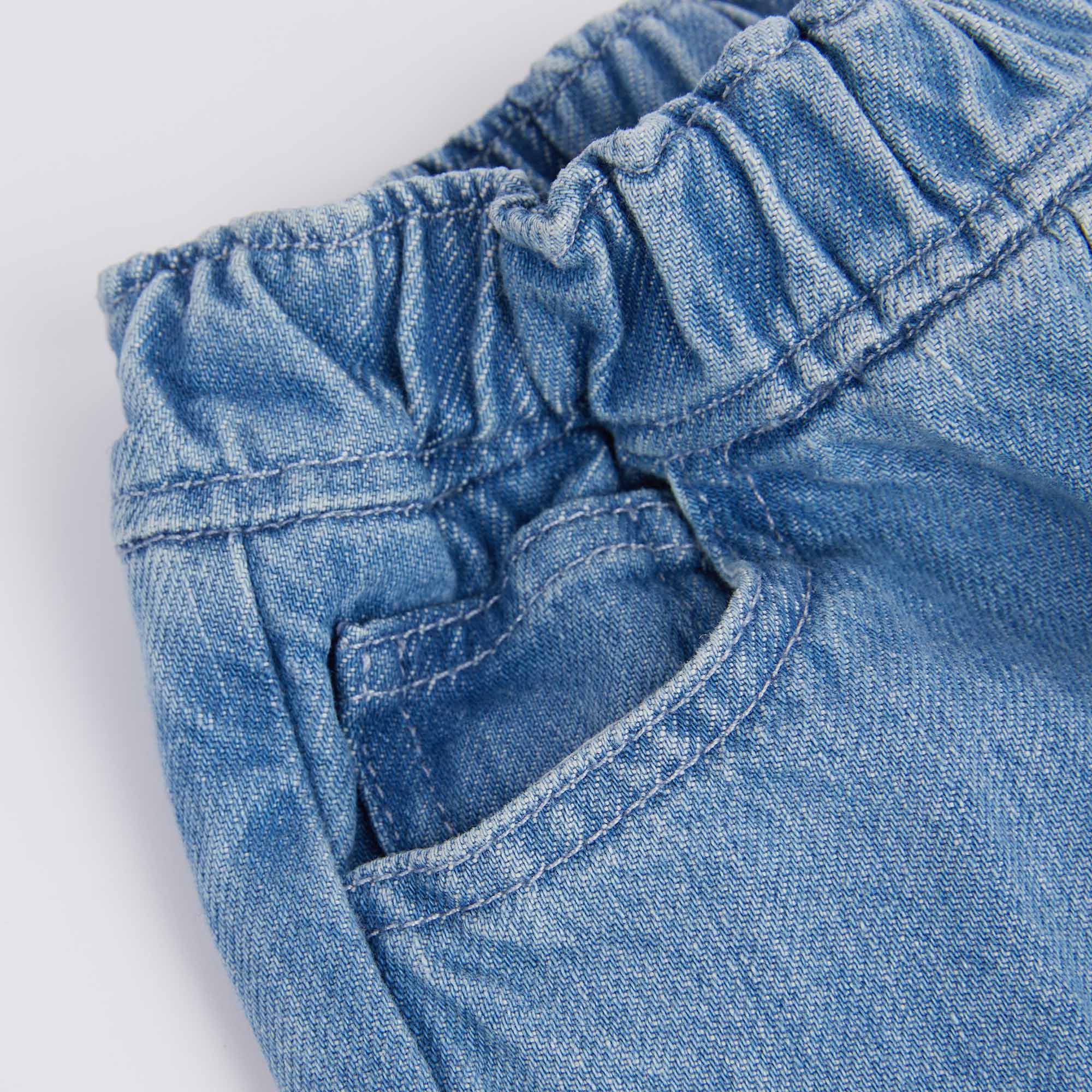 Boys & Girls Blue Denim Trousers