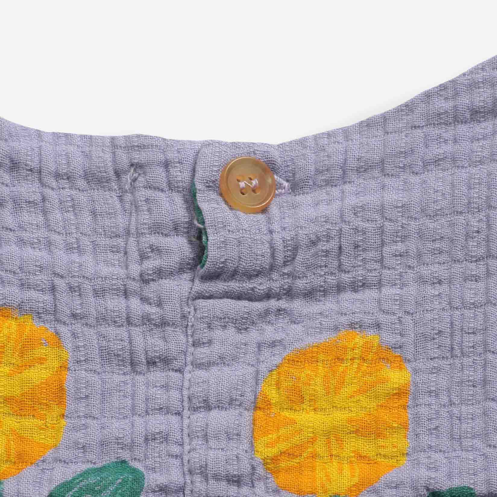Baby Girls Lavender Flower Cotton Dress
