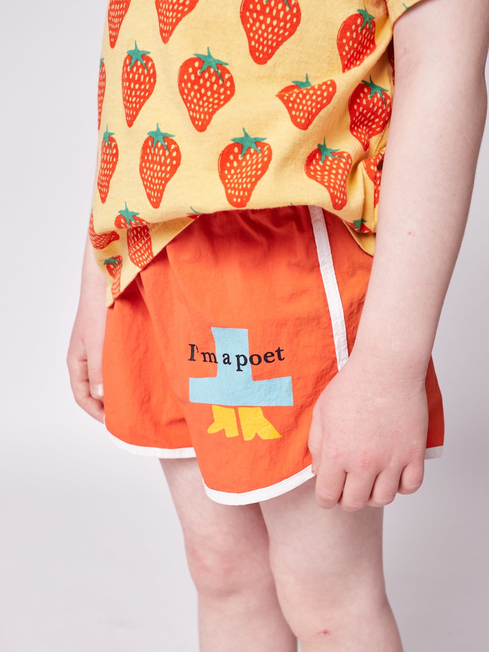 Boys Orange Swim Shorts