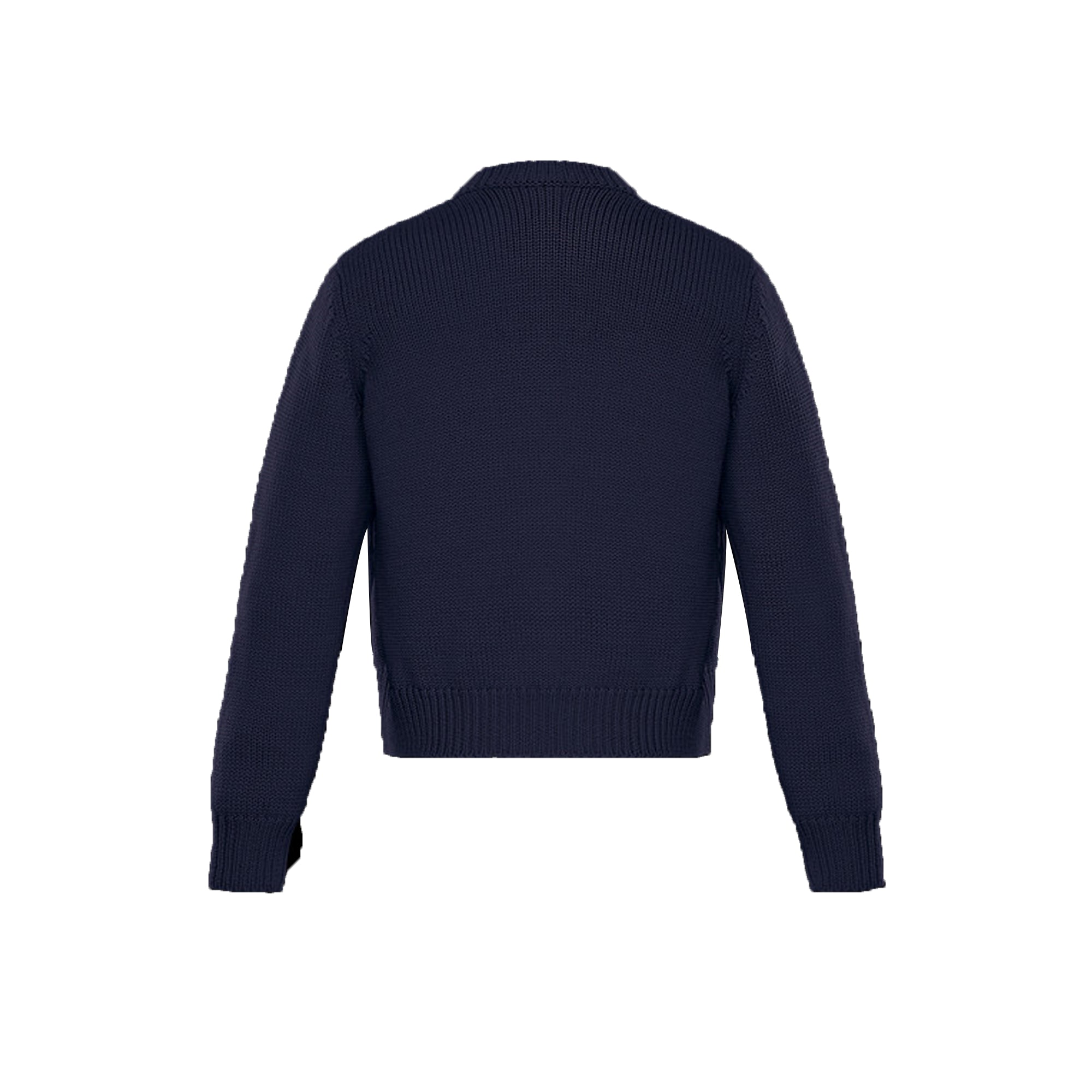 Girls Navy "MAGLIA TRICOT" Cardigan