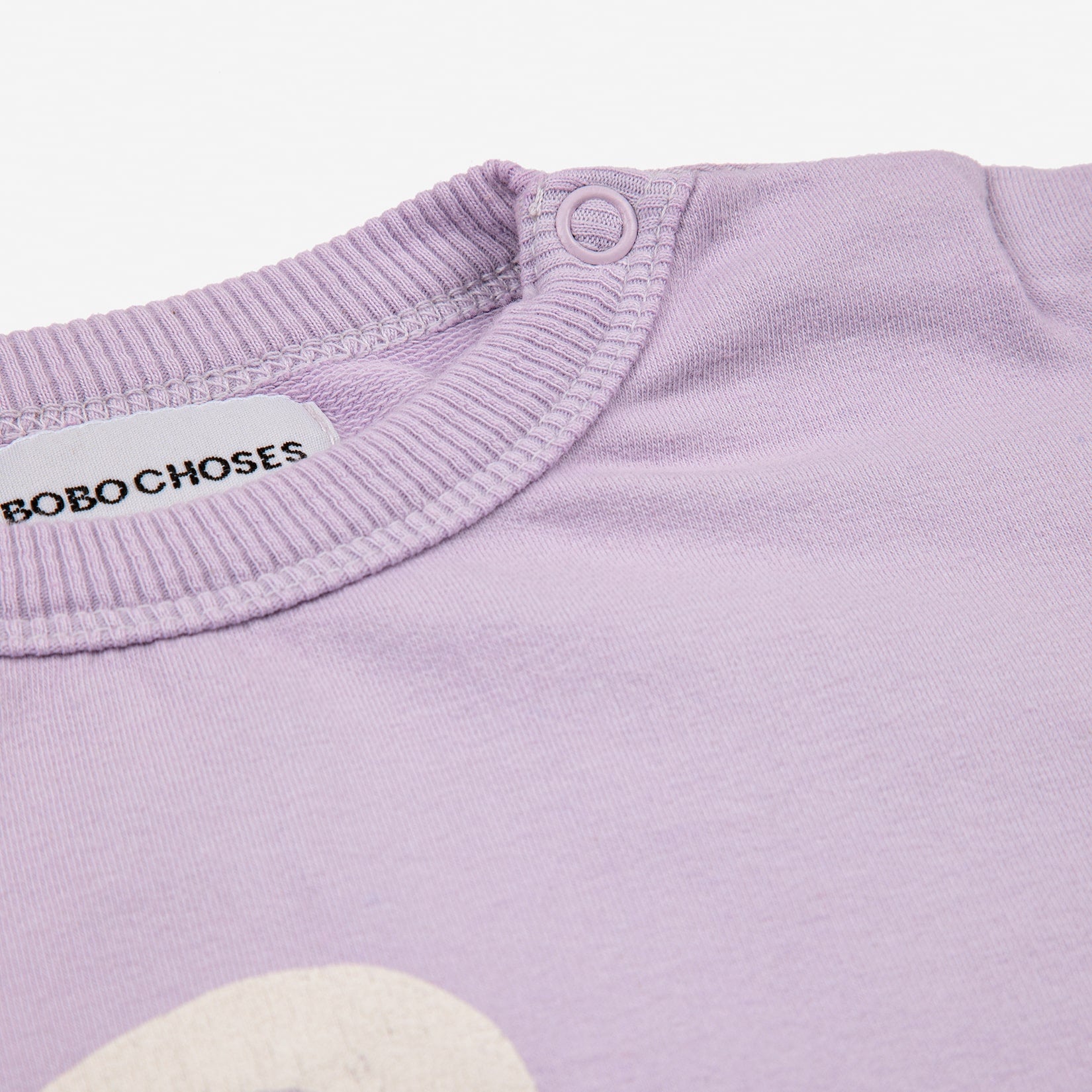 Baby Girls Lavender Cotton Sweatshirt