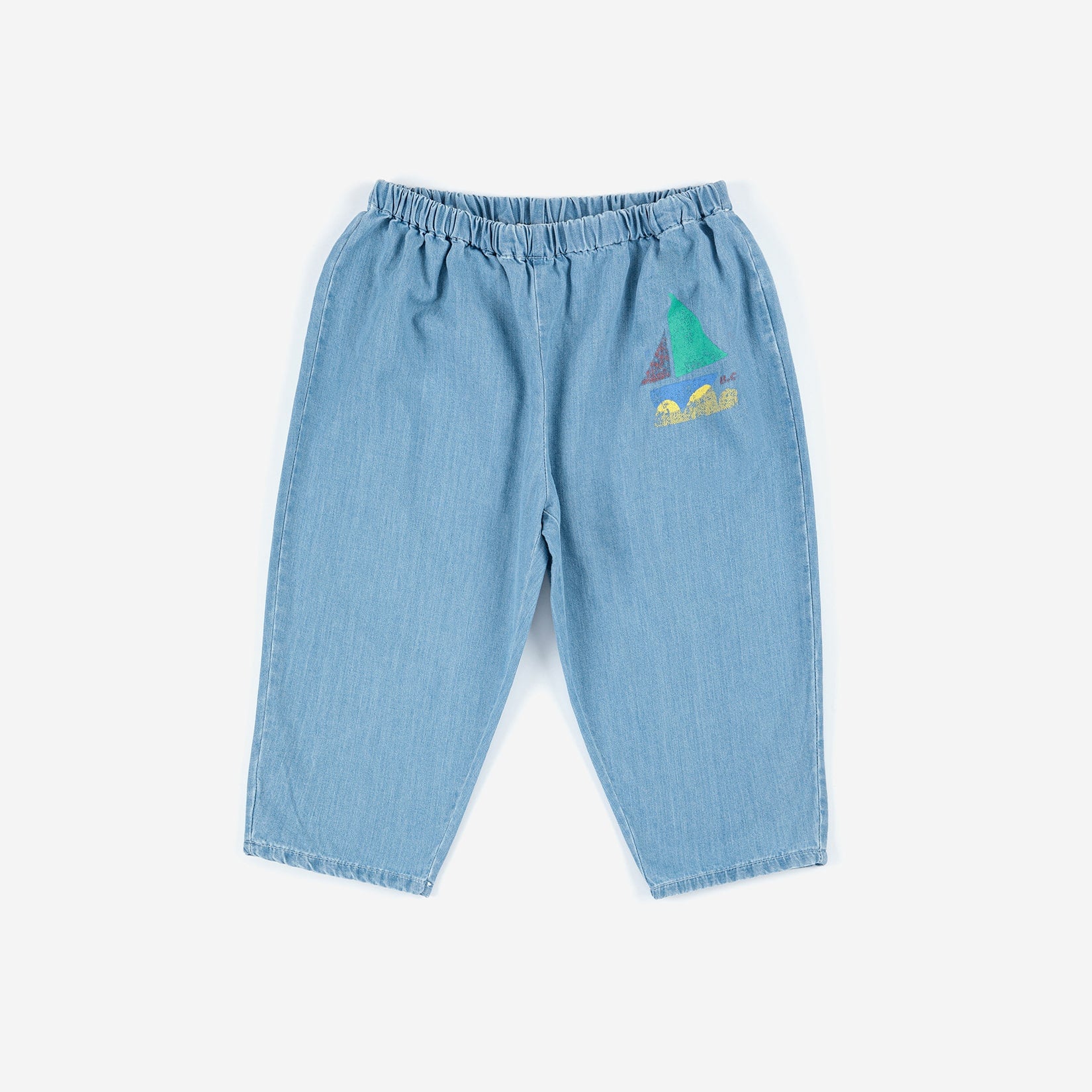 Baby Boys & Girls Light Blue Denim Trousers