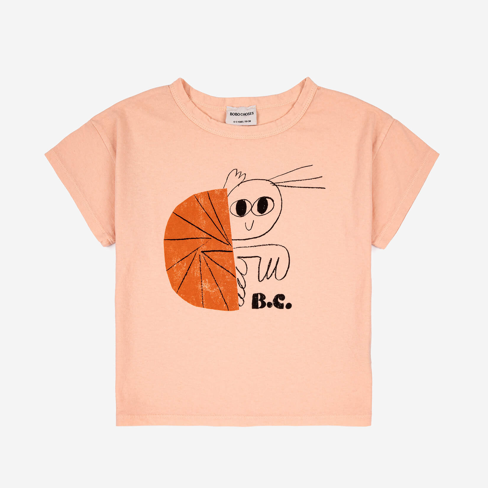 Boys & Girls Pink Printed Cotton T-Shirt