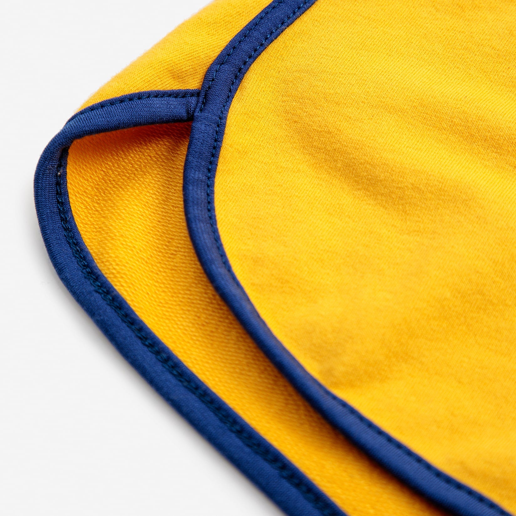 Boys & Girls Yellow Logo Cotton Shorts