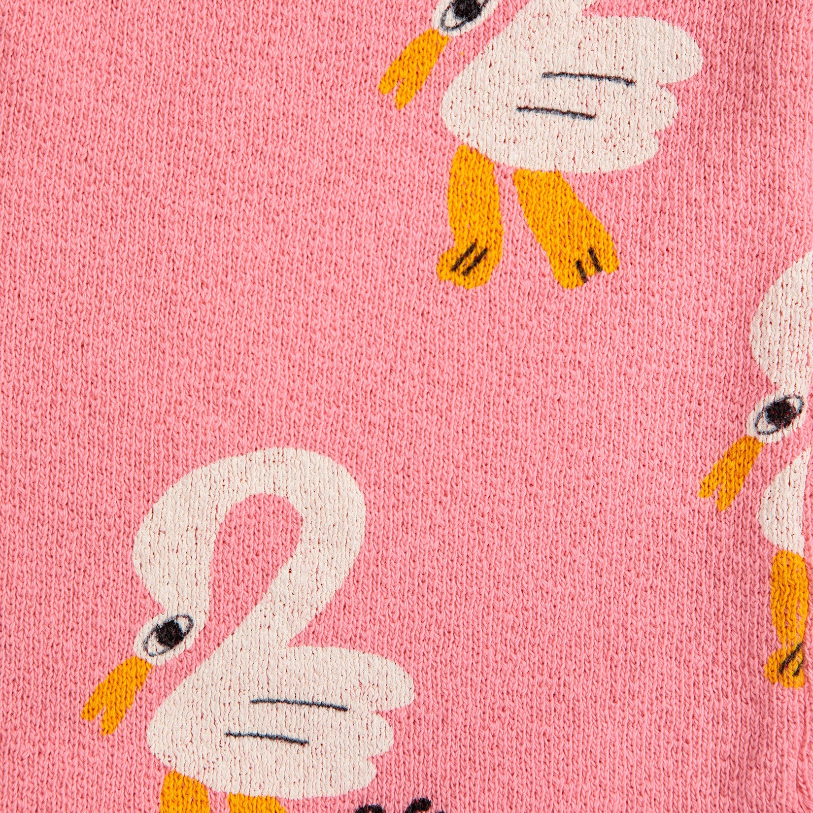 Girls Pink Printed Cotton Shorts