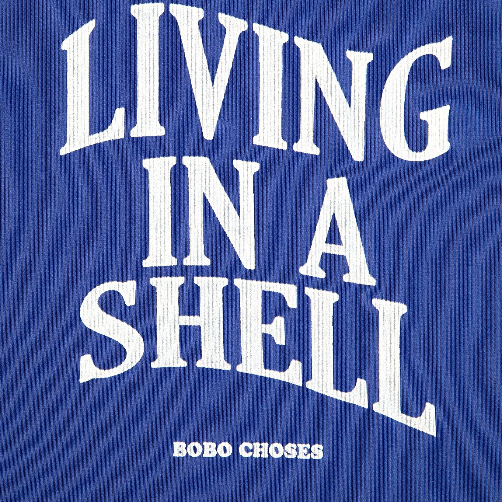 Boys Blue Logo Swim T-Shirt