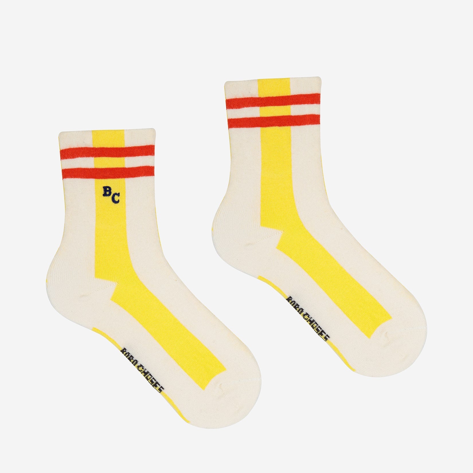 Boys & Girls Yellow Cotton Socks
