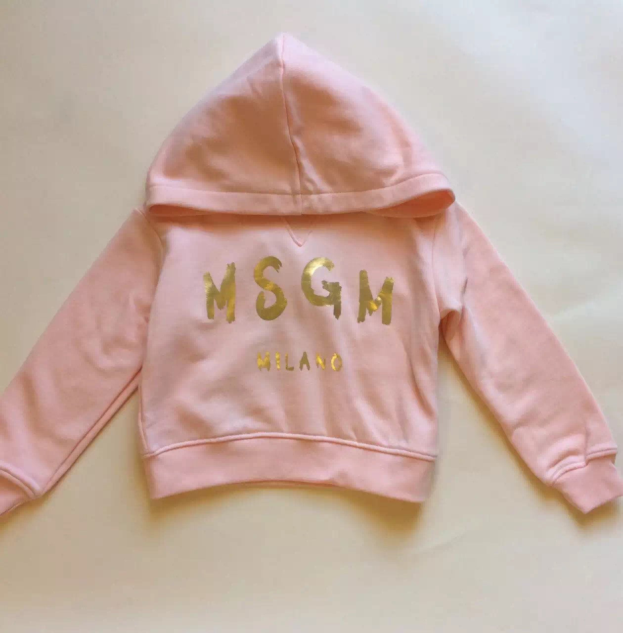 Girls Pink Hooded Cotton Sweatshirt - CÉMAROSE | Children's Fashion Store