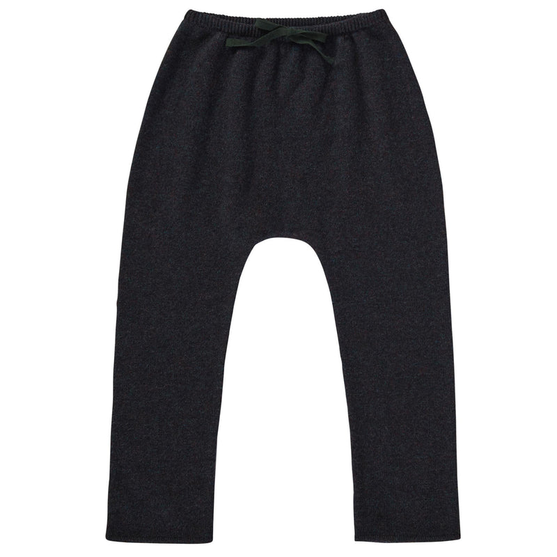 Boys&Girls Navy Blue Wool Knitted Trouser - CÉMAROSE | Children's Fashion Store - 1
