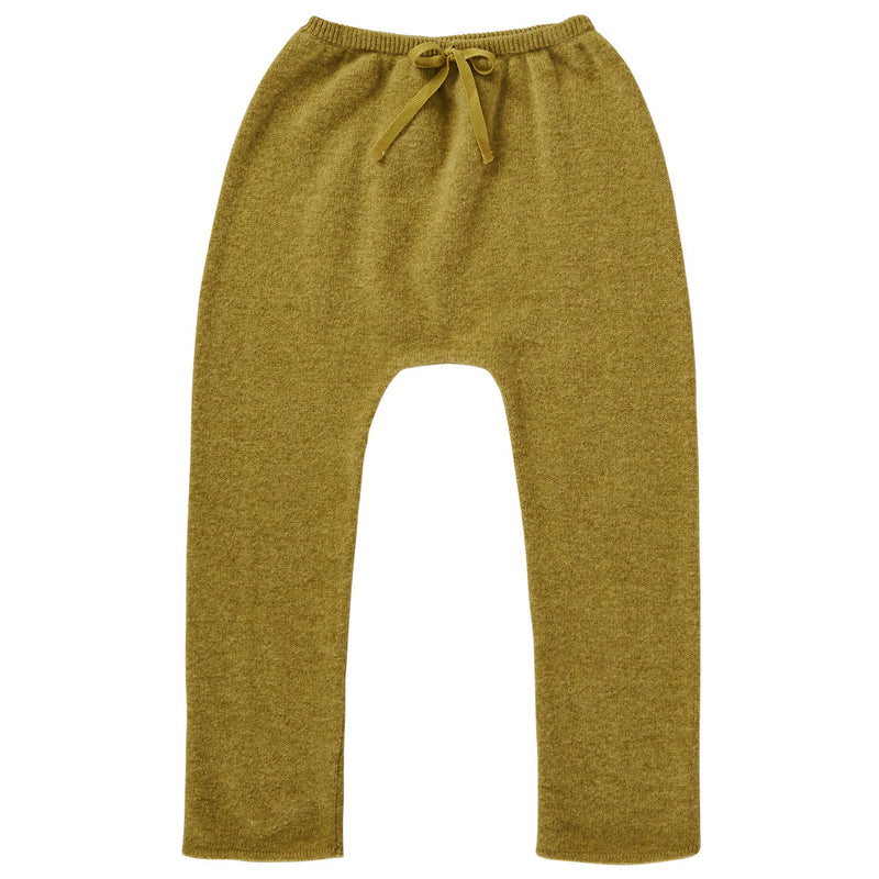 Boys Green Wool Knitted Trouser - CÉMAROSE | Children's Fashion Store - 1