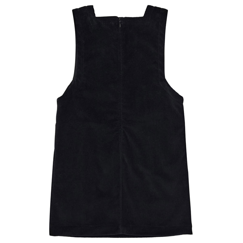 Girls Black Cotton Sleeveless Dress - CÉMAROSE | Children's Fashion Store - 2