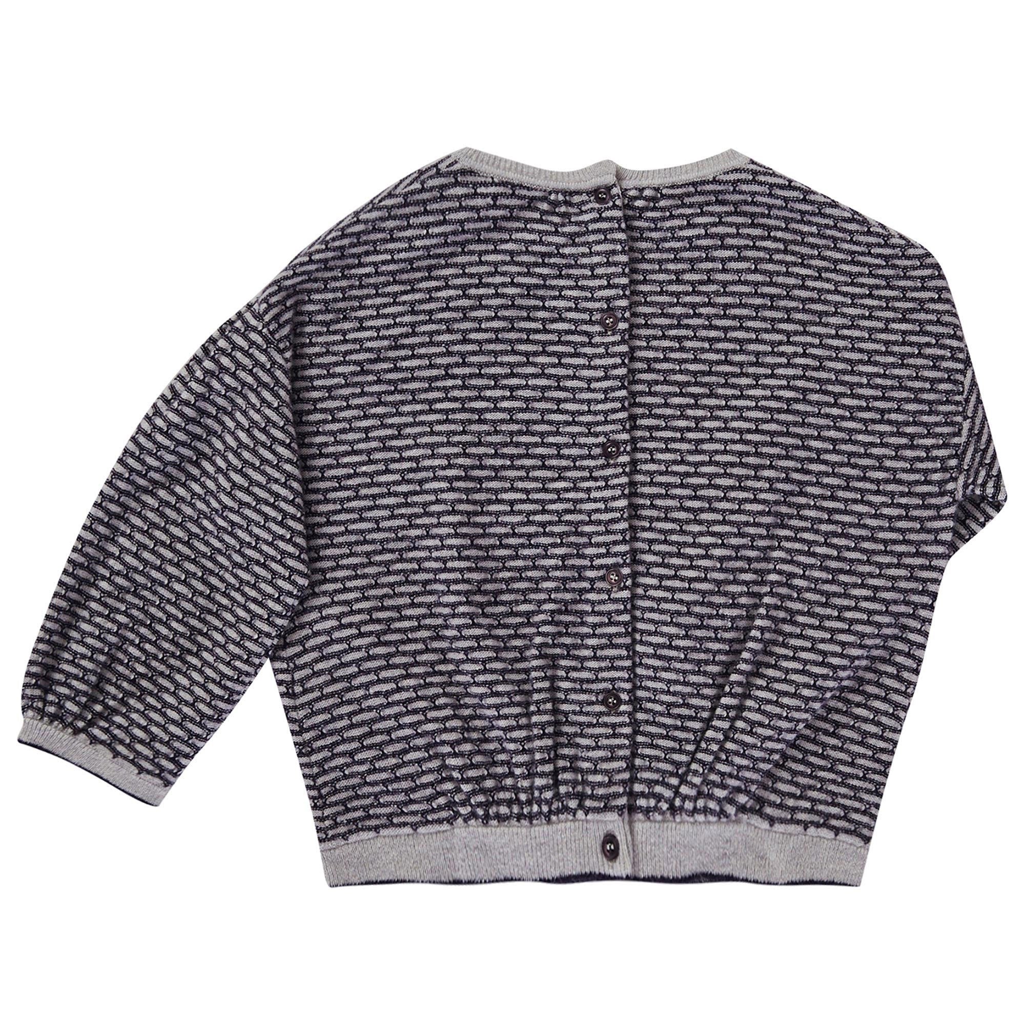 Boys Light Blue Knitted Wool Sweater - CÉMAROSE | Children's Fashion Store - 2