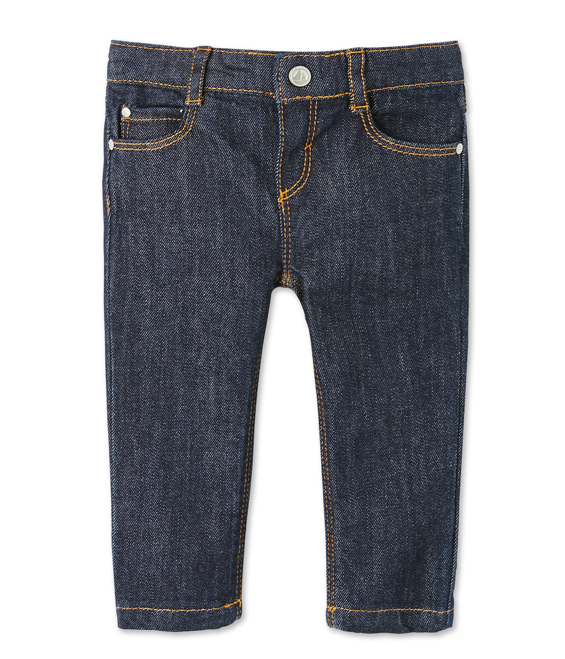 Baby Boys Navy Denim Trousers