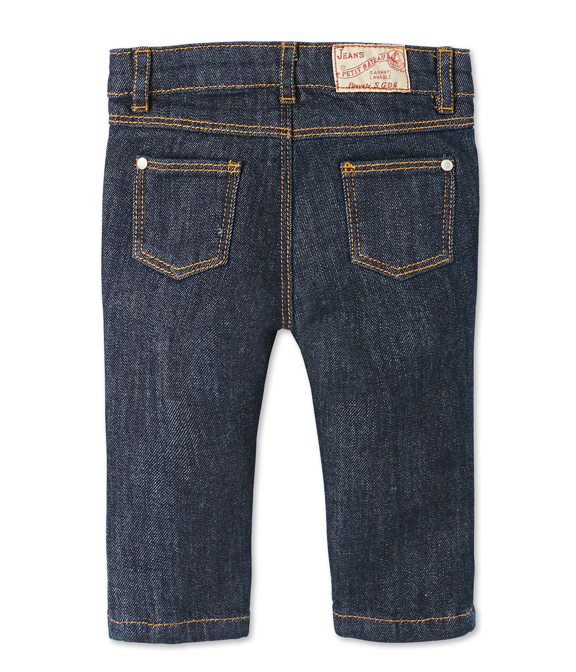 Baby Boys Navy Denim Trousers