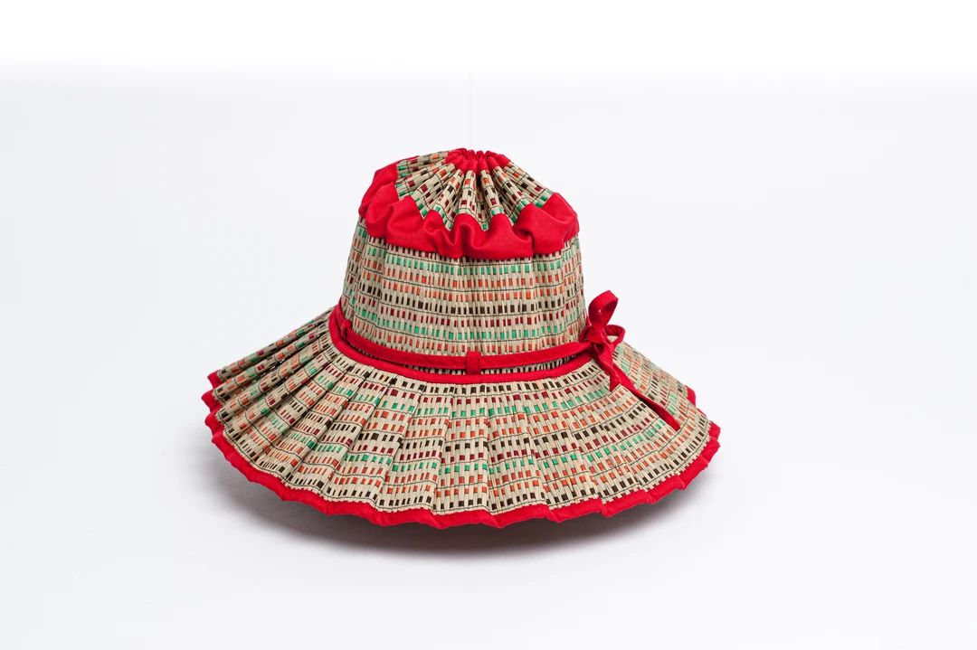 Girls Red Antigua Capri Hat