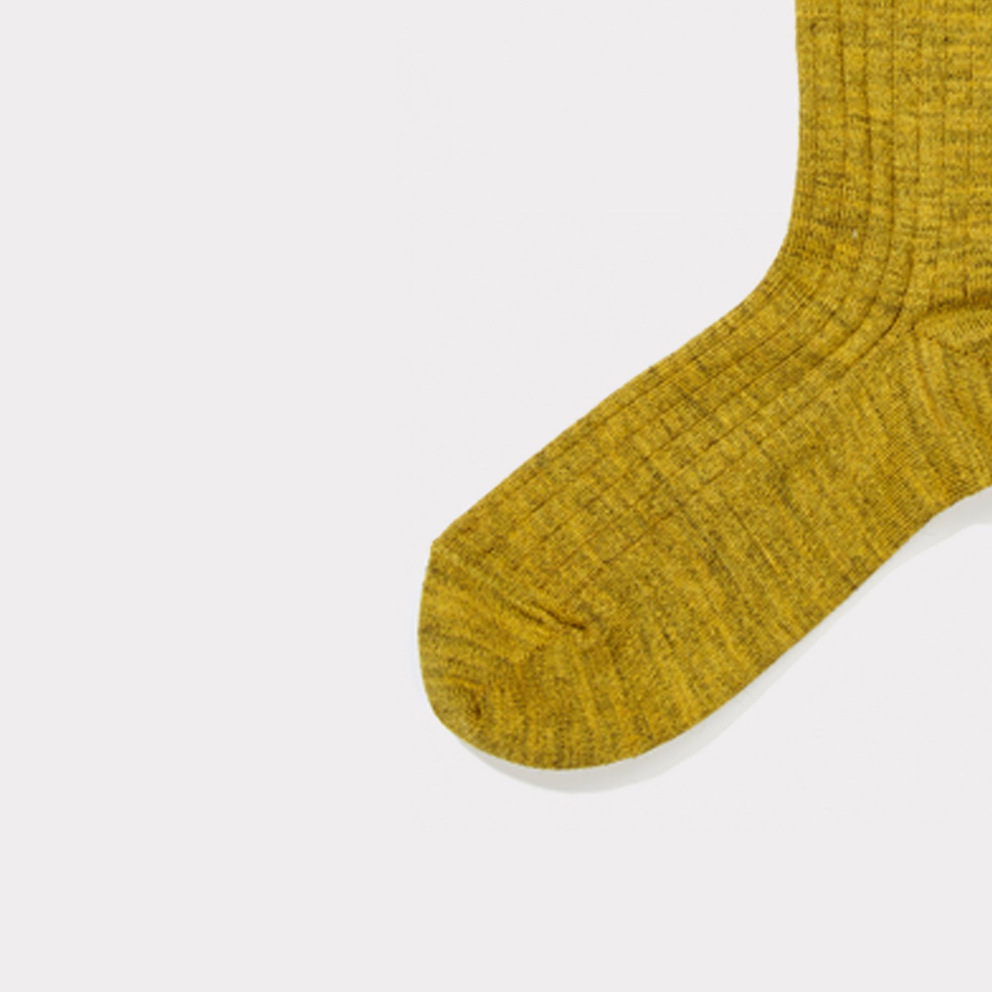 Girls Golden Straw Cotton Socks